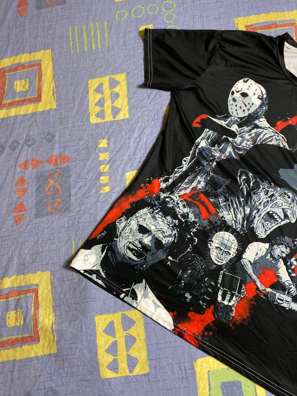 Affliction × Japanese Brand Y2K Affliction Style All Over Print T Shirt Tee Tapout Japan Size US M / EU 48-50 / 2 - 9 Thumbnail