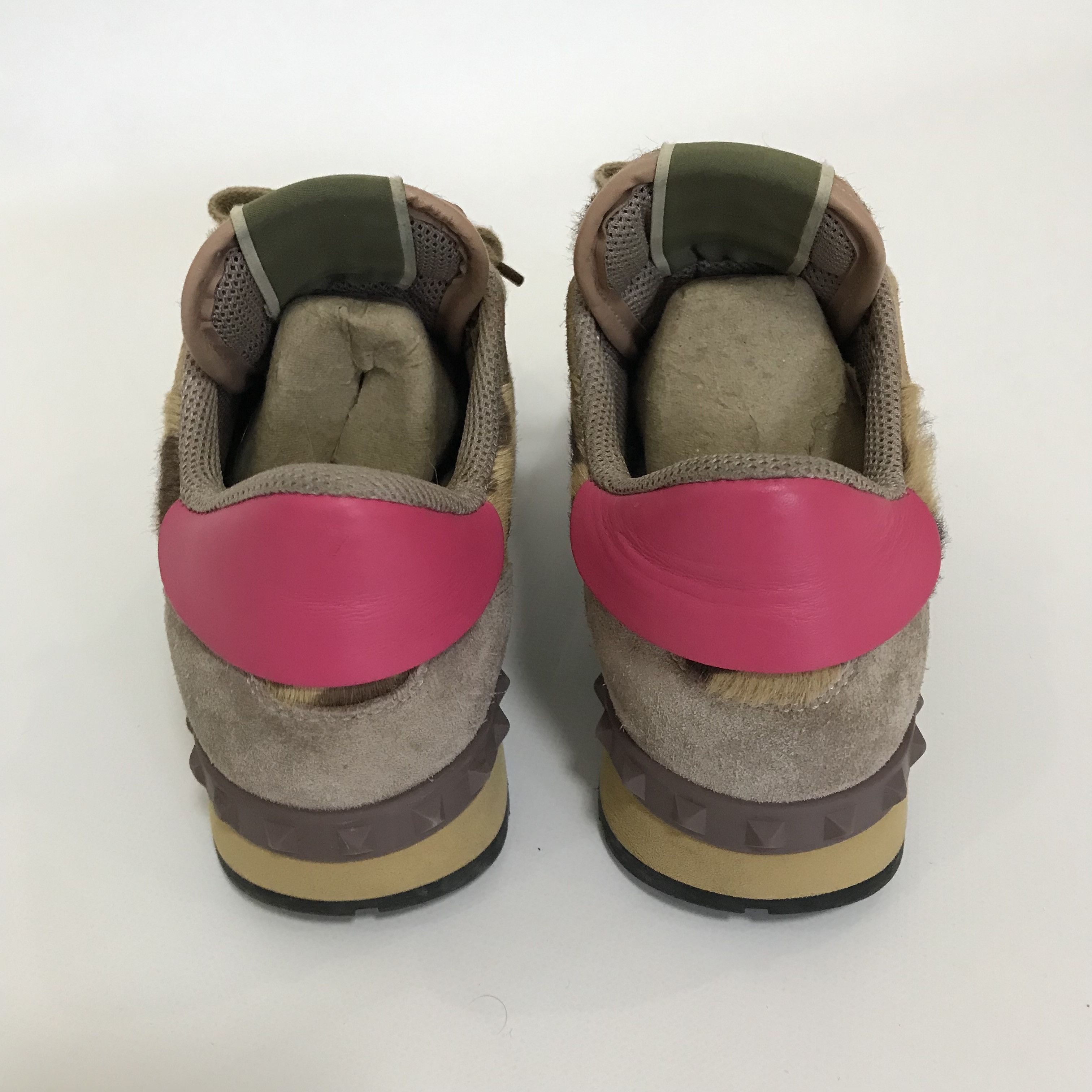 Valentino VALENTINO Garavani Rockrunner Leopard Print Sneakers Shoes Size US 6 / IT 36 - 5 Thumbnail