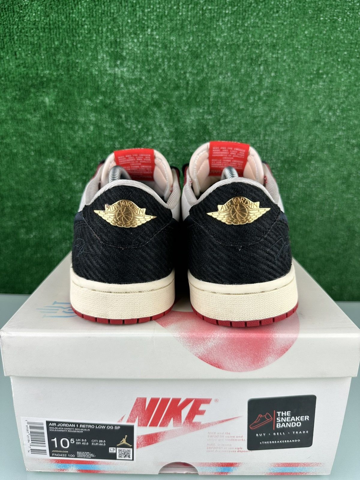 Jordan Brand Jordan 1 Retro OG SP Low Rookie Card - Away Size US 10.5 / EU 43-44 - 7 Thumbnail