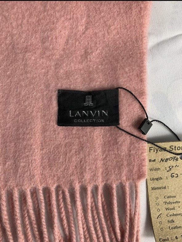 Vintage Lanvin Scarf / Muffler / Neckwear Size ONE SIZE - 6 Thumbnail