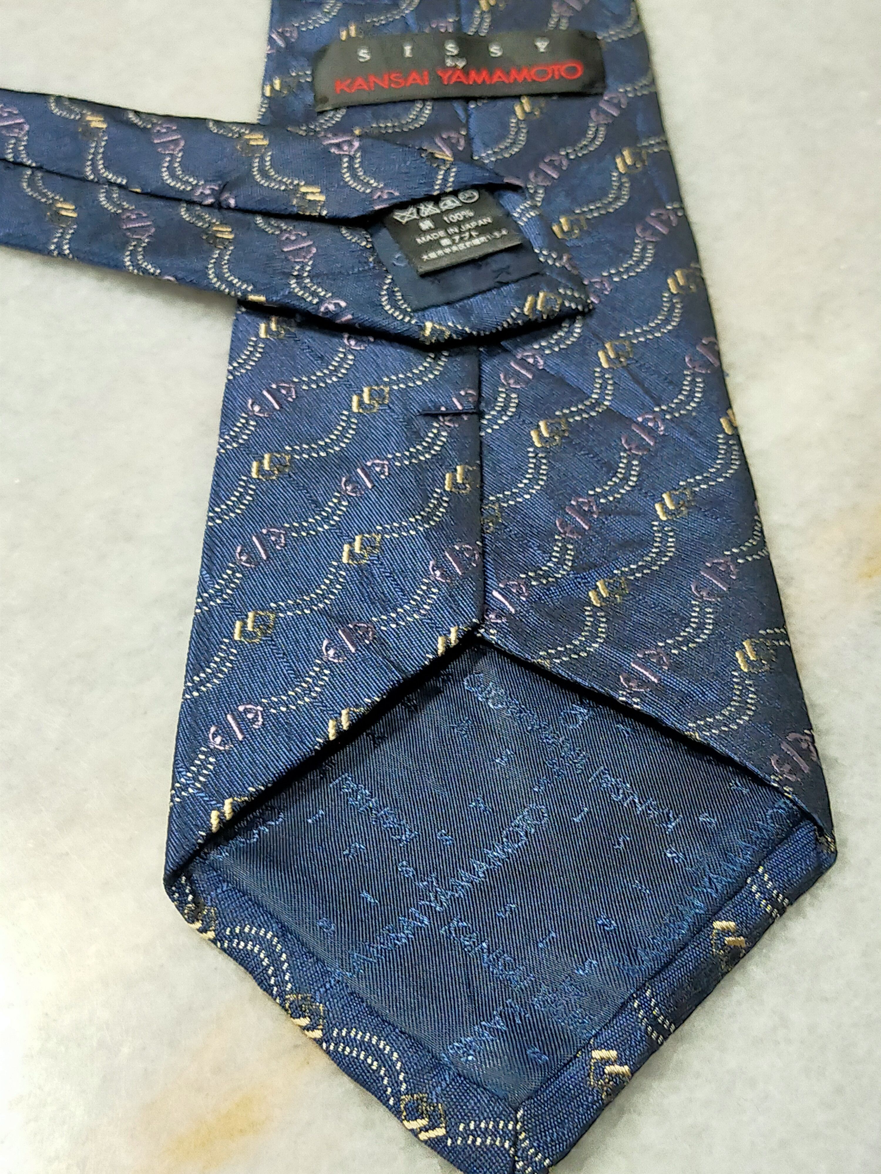 Designer × Kansai Yamamoto SISSY BY KANSAI YAMAMOTO LUXURY SILK TIE Size ONE SIZE - 5 Thumbnail