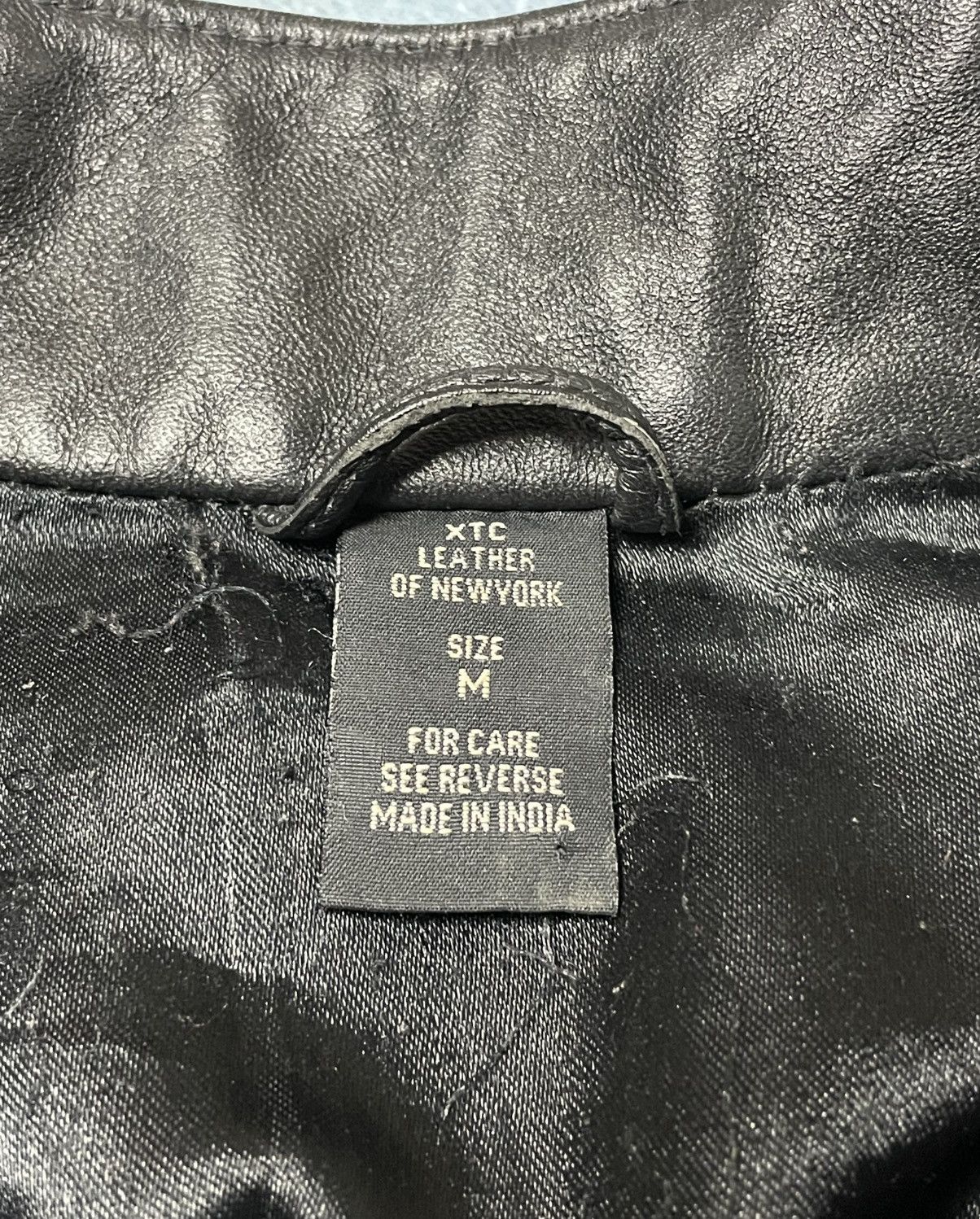Designer × Vintage Vintage leather jacket Size M / US 6-8 / IT 42-44 - 4 Thumbnail