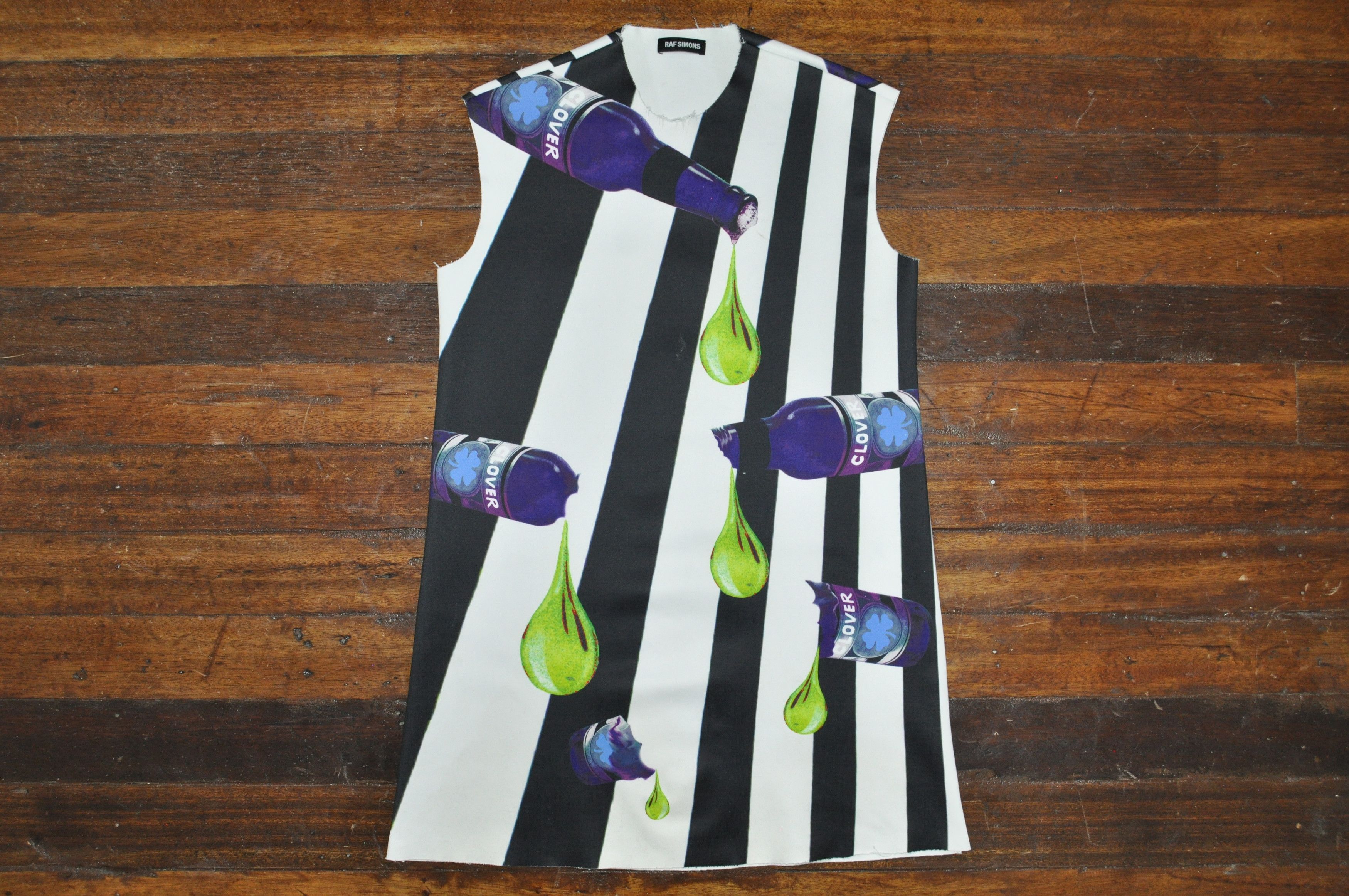 トップス Raf Simons 14ss Pop Art Neoprene Tank Raf Simons - S/S 14 - Pop Art Neoprene Tank
