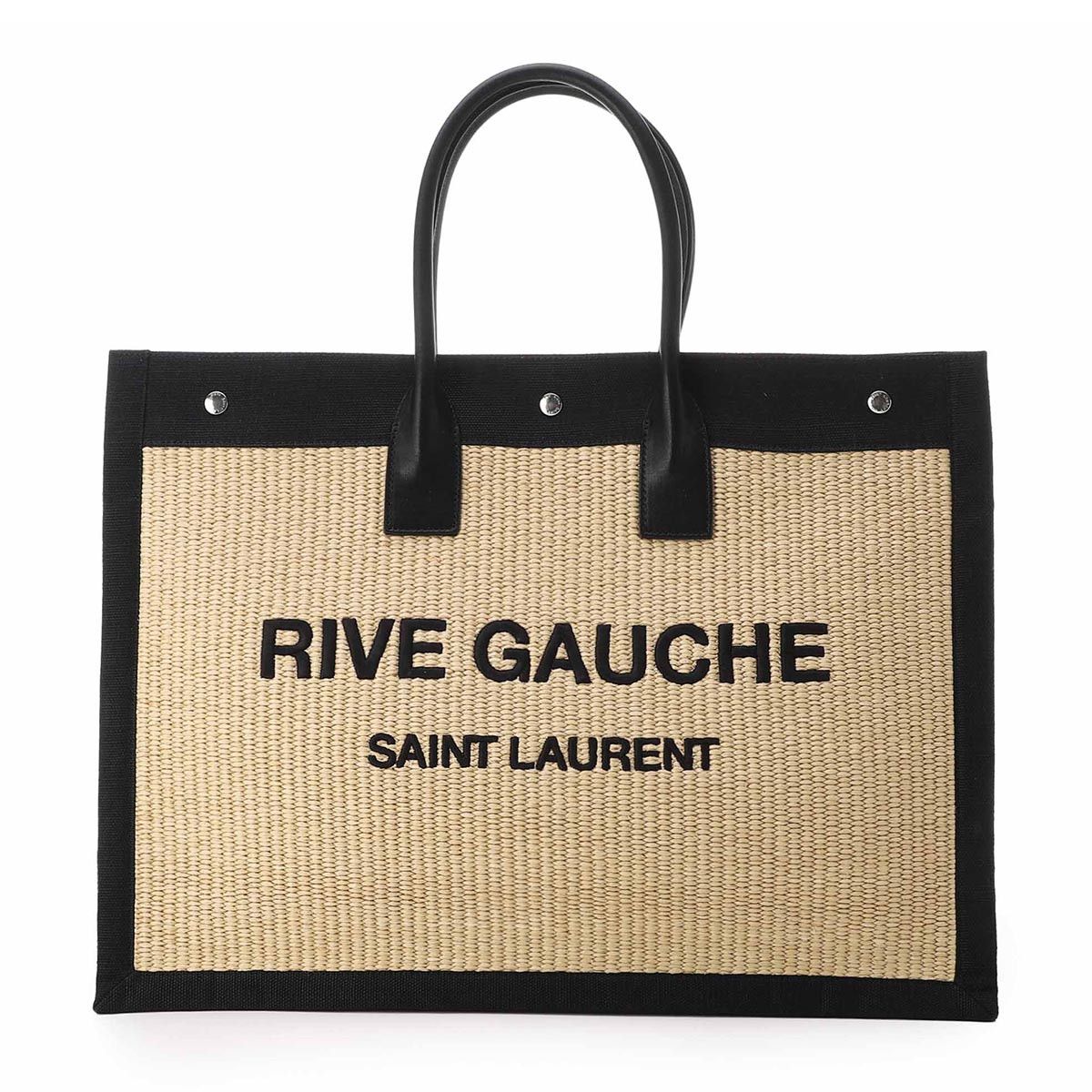 o1bcso1str1225 Size:OS/Rive Gauche Tote Bag in Beige/Black
