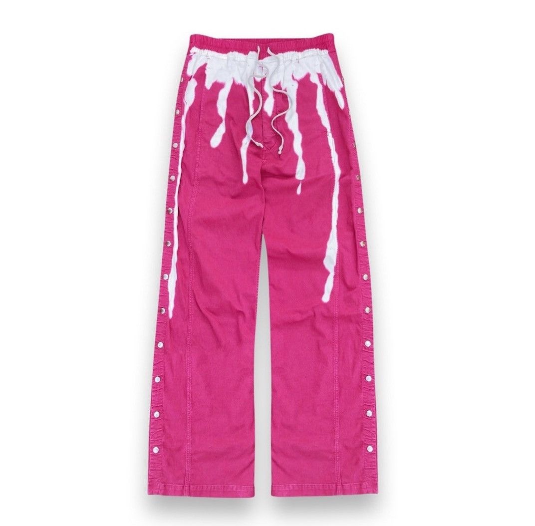 image of Rick Owens x Rick Owens Drkshdw Rick Owen’S 1/4 Sample Vomit Pushers in Fuschia, Men's (Size 34)