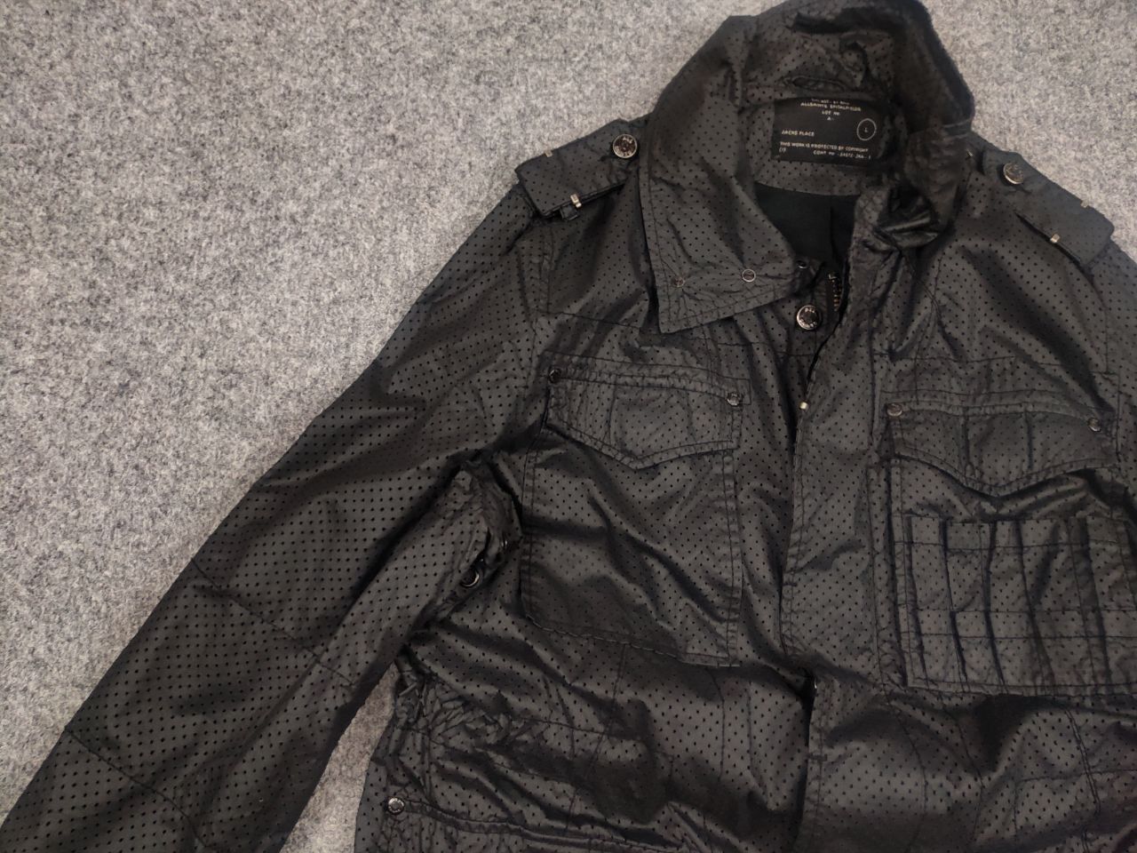 Allsaints 🔥 Vintage Allsaints AW08 Spitalfield Bracket Pocket Jacket Size US L / EU 52-54 / 3 - 10 Thumbnail