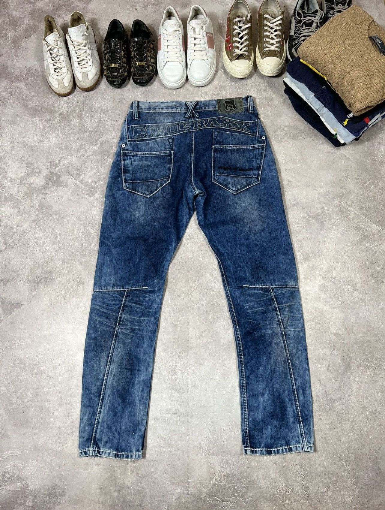 Other Vintage Cipo Bax Distressed Japanese Jenya Watanabe Style Size US 34 / EU 50 - 2 Thumbnail