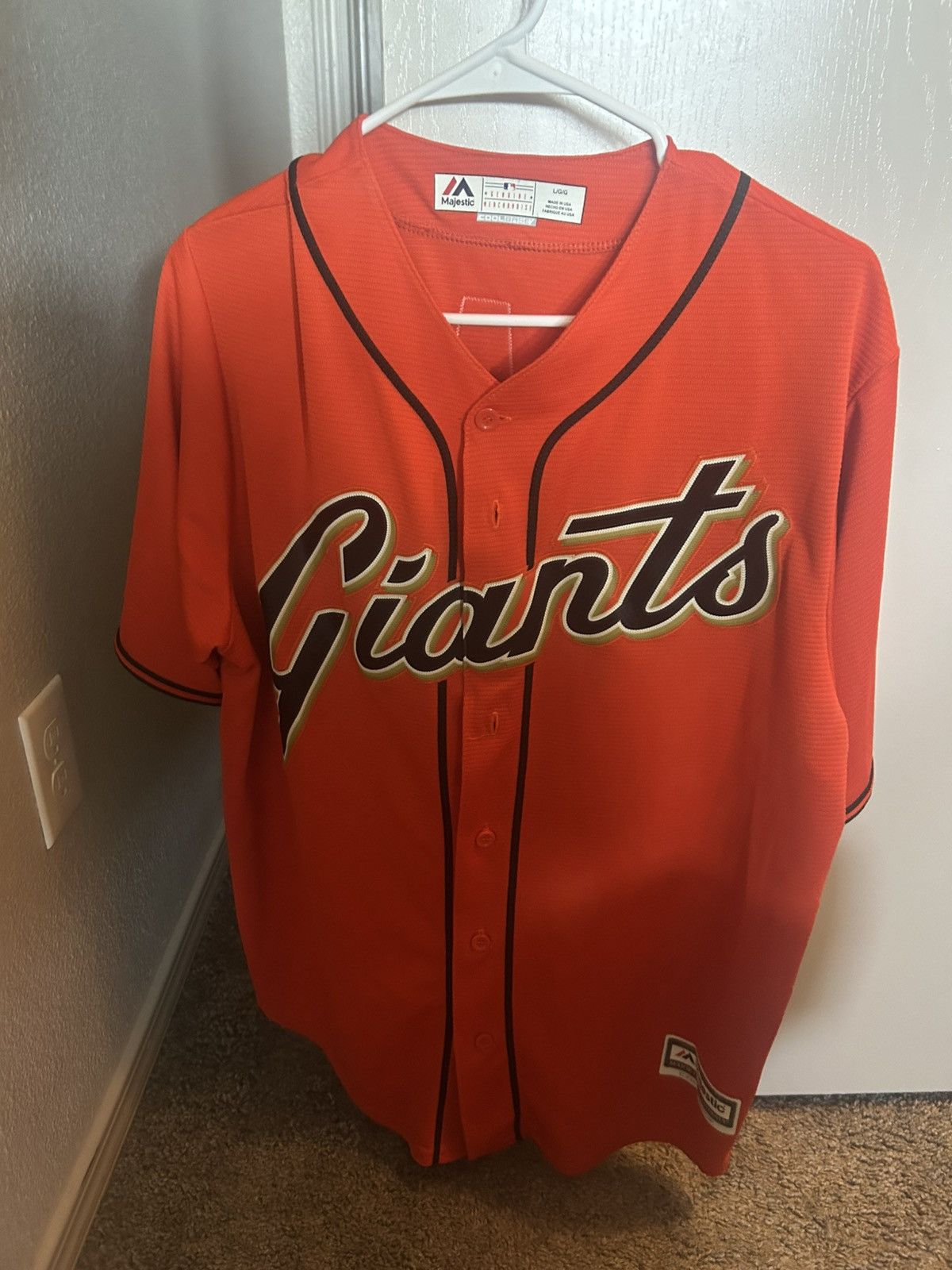 Majestic Bumgartner Giants Jersey L Size US L / EU 52-54 / 3 - 2 Thumbnail