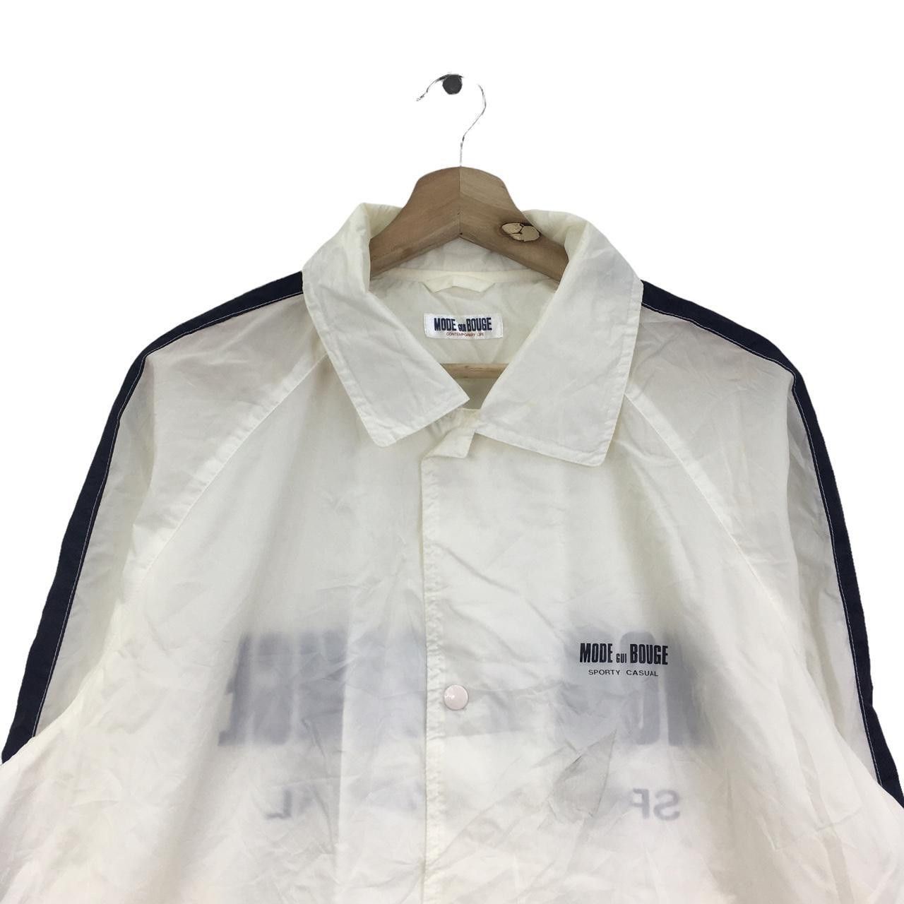 Vintage Vtg 90’ MODE GUI BOUGE Comtemporary Jacket Windbreaker Size US XL / EU 56 / 4 - 3 Thumbnail