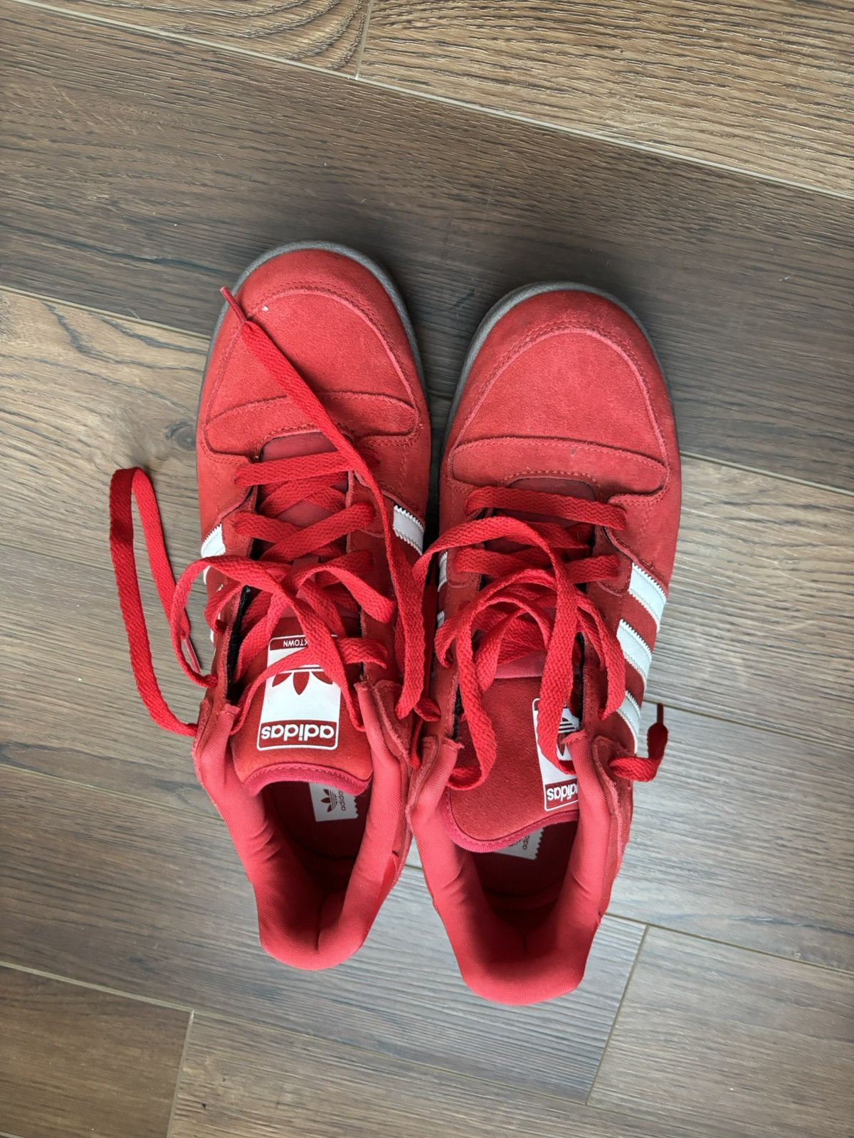 Adidas Adidas Bucktown Red/White Size 12 Size US 12 / EU 45 - 10 Thumbnail