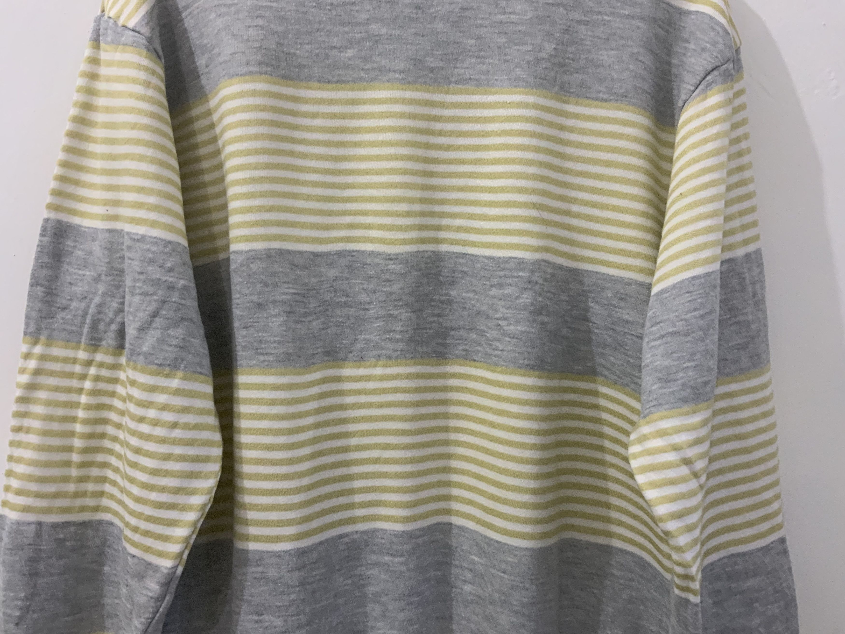 Japanese Brand Vintage Itarnos Striped Japan Made Sweatshirt Size US L / EU 52-54 / 3 - 8 Thumbnail