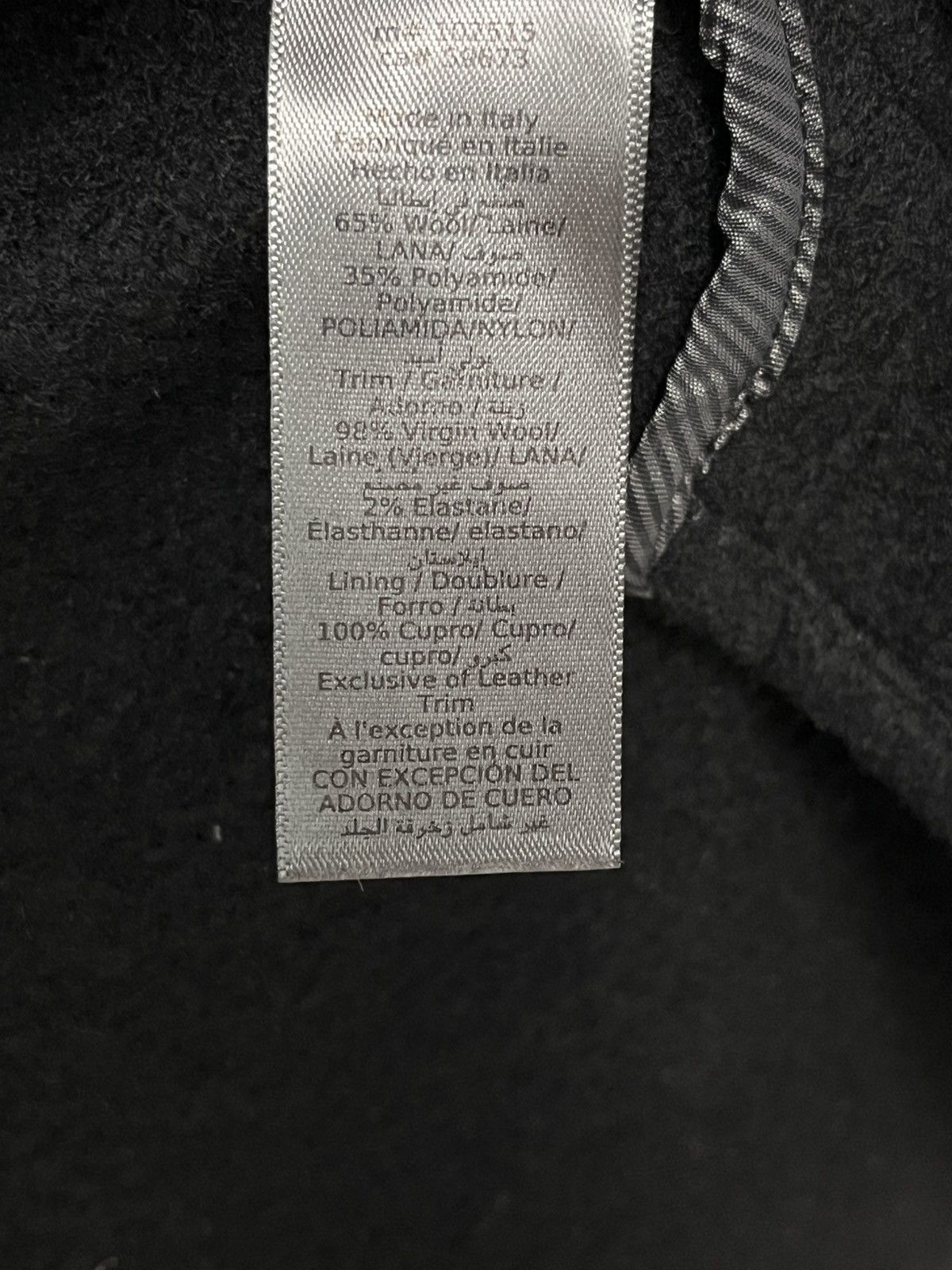 John Varvatos Notch Lapel Leather Collar Jacket 52 Size US L / EU 52-54 / 3 - 17 Thumbnail