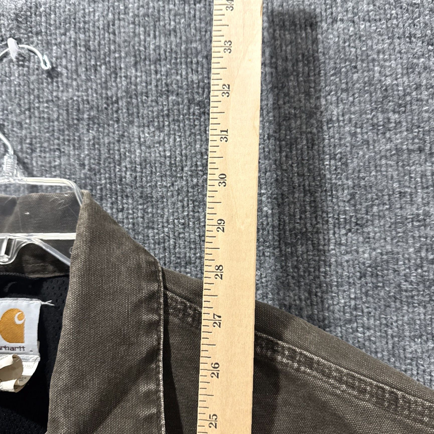 Carhartt VINTAGE Carhartt Jacket Men's XL Canvas Faded Timber Brown J102TMB Santa Fe Bomber Jacket Mens XL Brown Canvas Carhartt J102TMB Santa Fe Size US XL / EU 56 / 4 - 7 Thumbnail