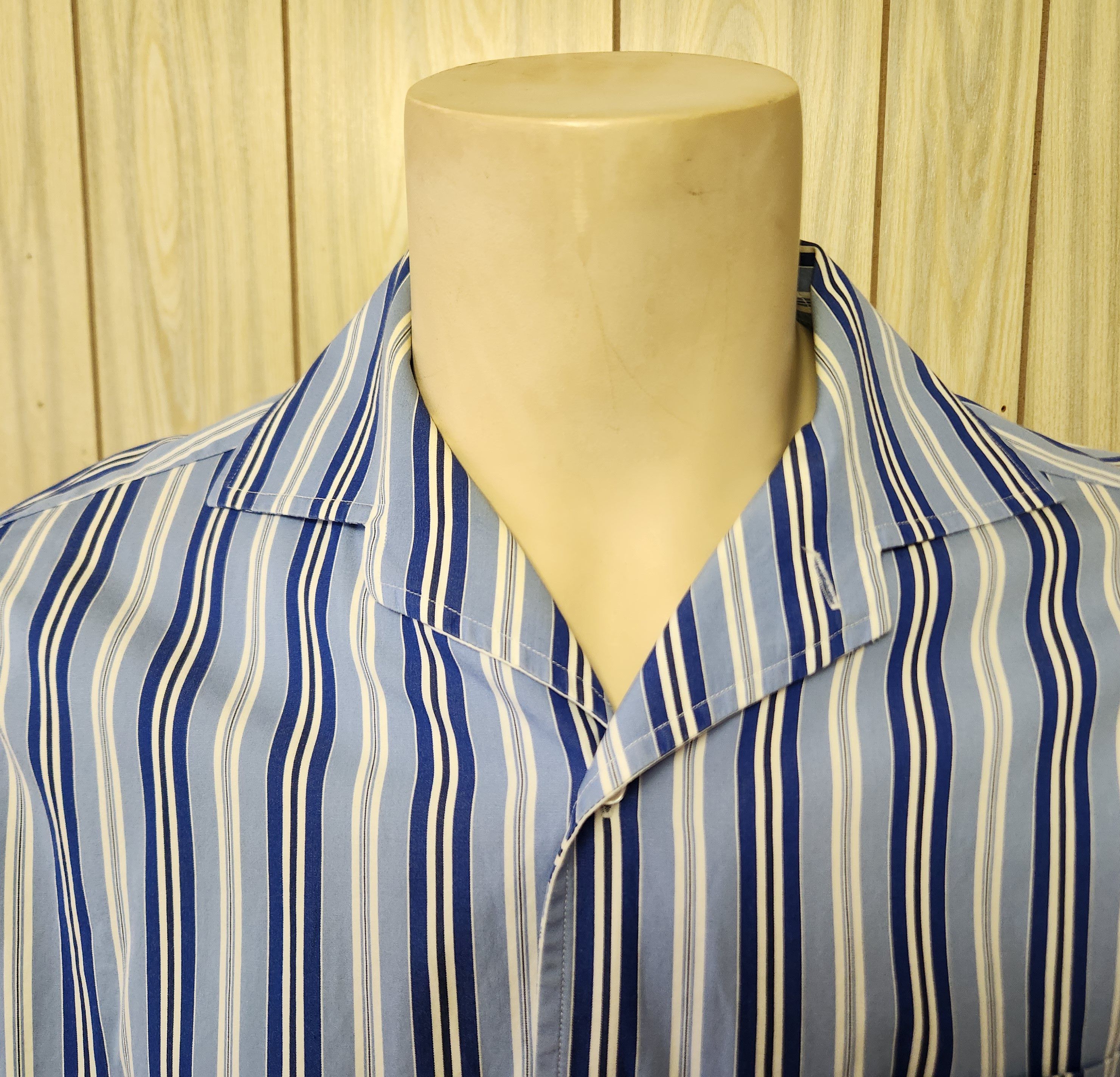 Polo Ralph Lauren Polo striped shirt L men's cotton stripe Ralph Lauren Size US L / EU 52-54 / 3 - 3 Thumbnail