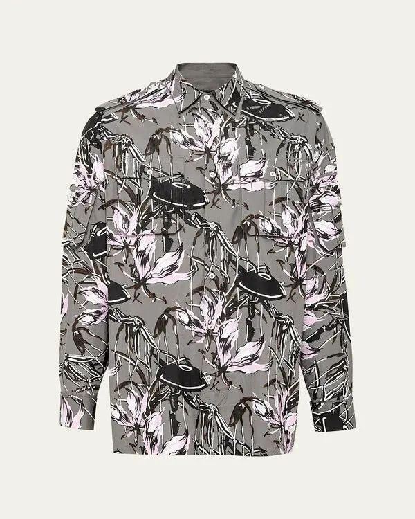 Popeline UFO Shirt in grey
