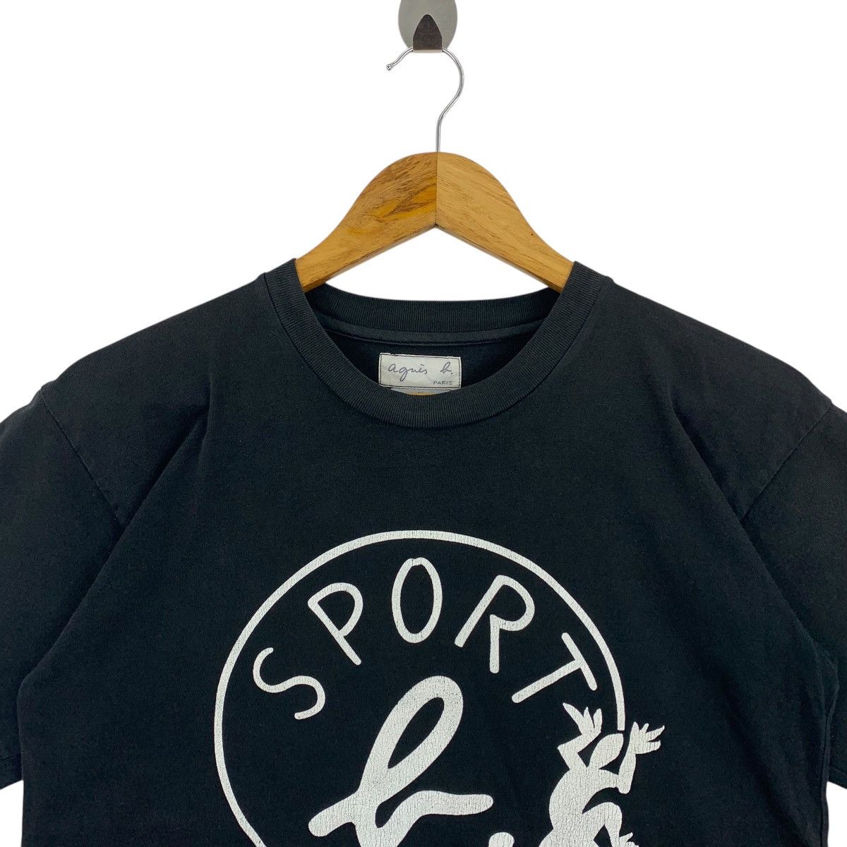 Designer × agnes b. Vintage AGNES B Paris Sport B logo tee Size US S / EU 44-46 / 1 - 2 Thumbnail