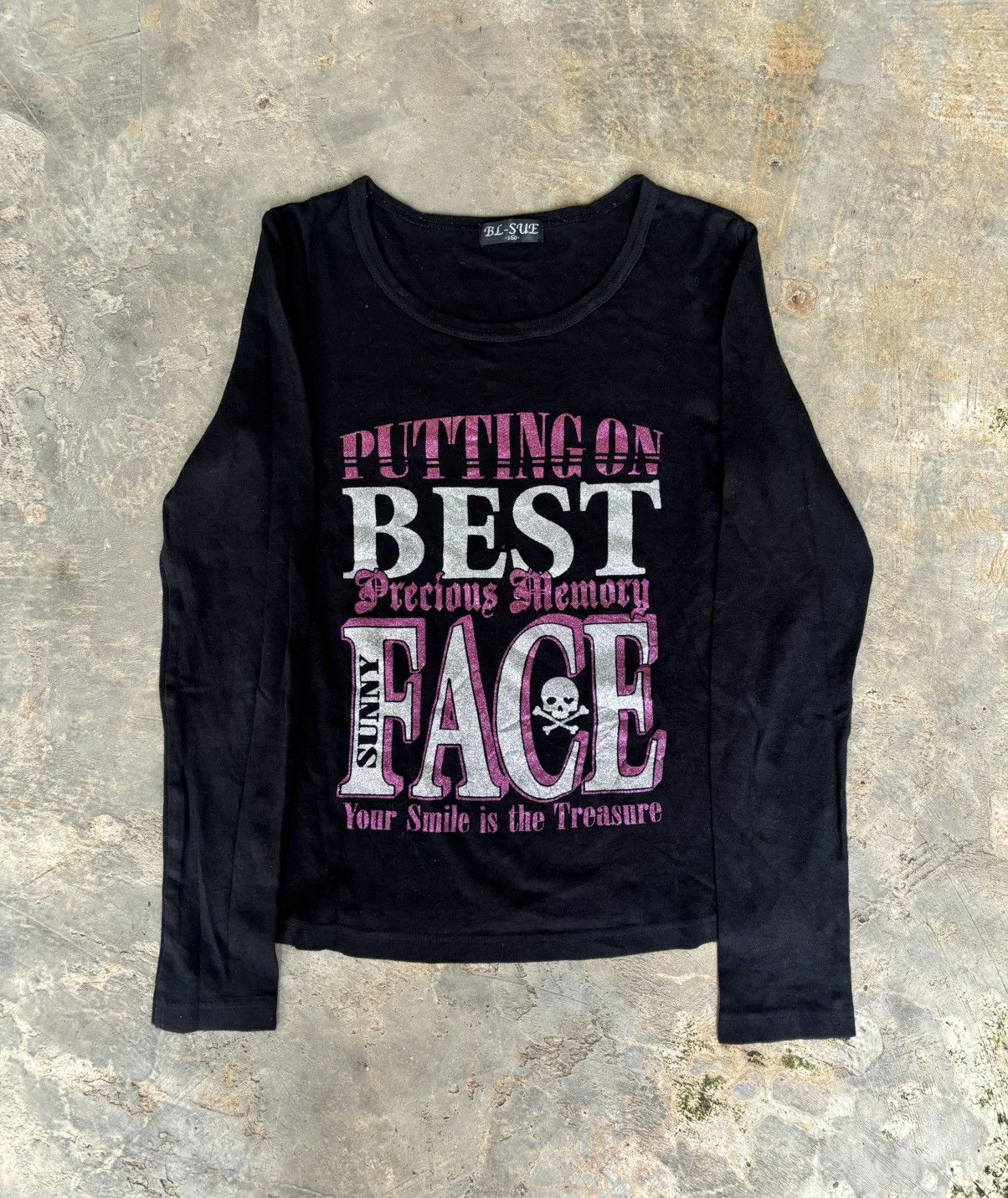 Hysteric Glamour × If Six Was Nine × Japanese Brand Y2k Bl-Sue Best Face Ifsixwasnine Punk Style Longsleeve Size M / US 6-8 / IT 42-44 - 1 Thumbnail