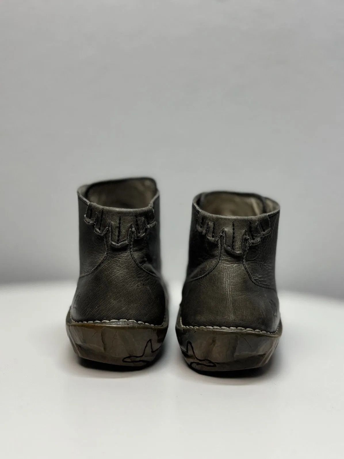 Guidi Vintage Trippen Boots ankle Leather Western Margiela Style Size US 7.5 / EU 40-41 - 8 Thumbnail