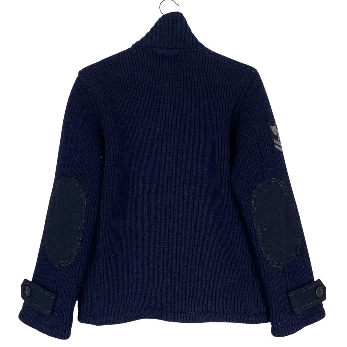 Blue Blue Japan 🔥🔥BLUE BLUE JAPAN MILITARY CABLE KNITTED JACKET Size US M / EU 48-50 / 2 - 12 Thumbnail