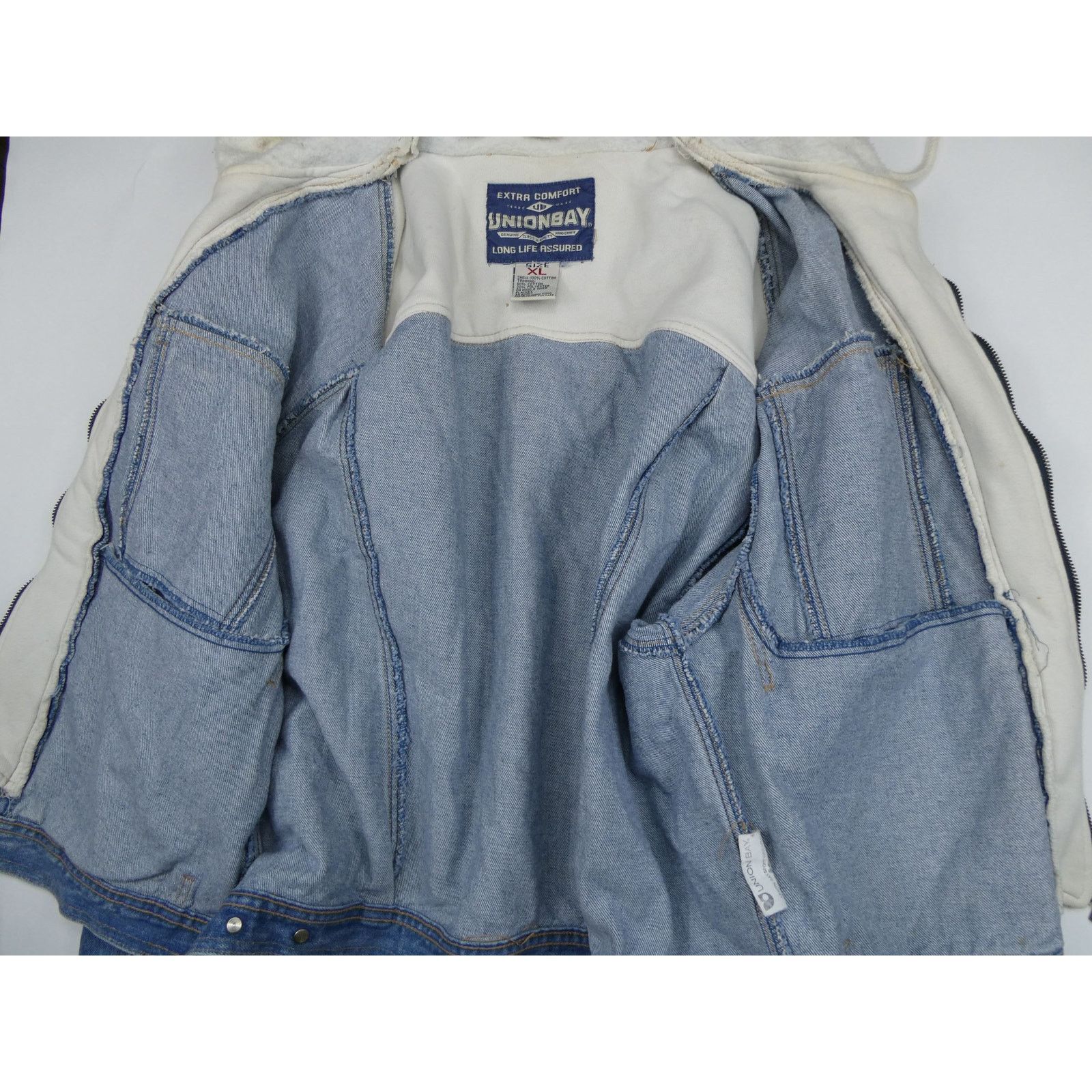 UNIONBAY vintage 90s Unionbay denim jacket, XL but fits like a large Size US XL / EU 56 / 4 - 2 Thumbnail