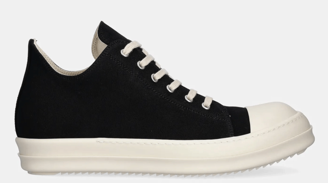 Rick Owens Drkshdw Rick Owens Drkshdw Ramones Low Sneaks Size US 8 / EU 41 - 2 Thumbnail