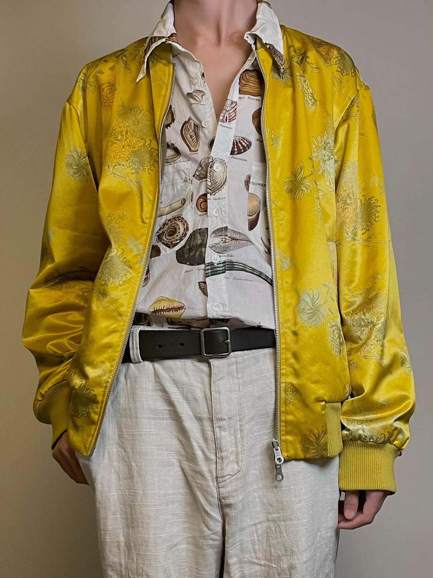 Paul Harnden Shoemakers Paul Harnden S/S16 Shell Print Cotton Shirt M Size US M / EU 48-50 / 2 - 2 Thumbnail