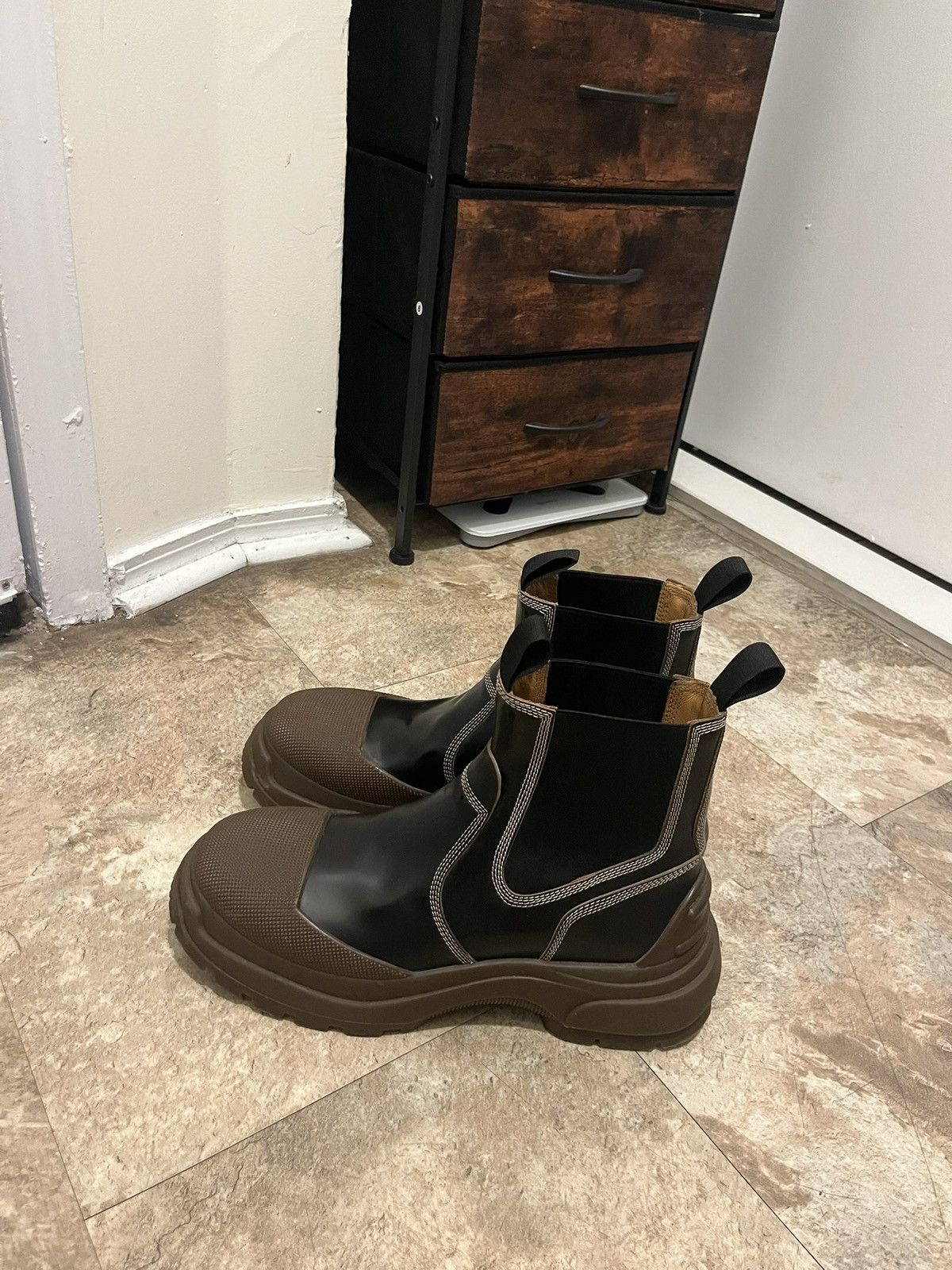 Maison Margiela Leather Boots