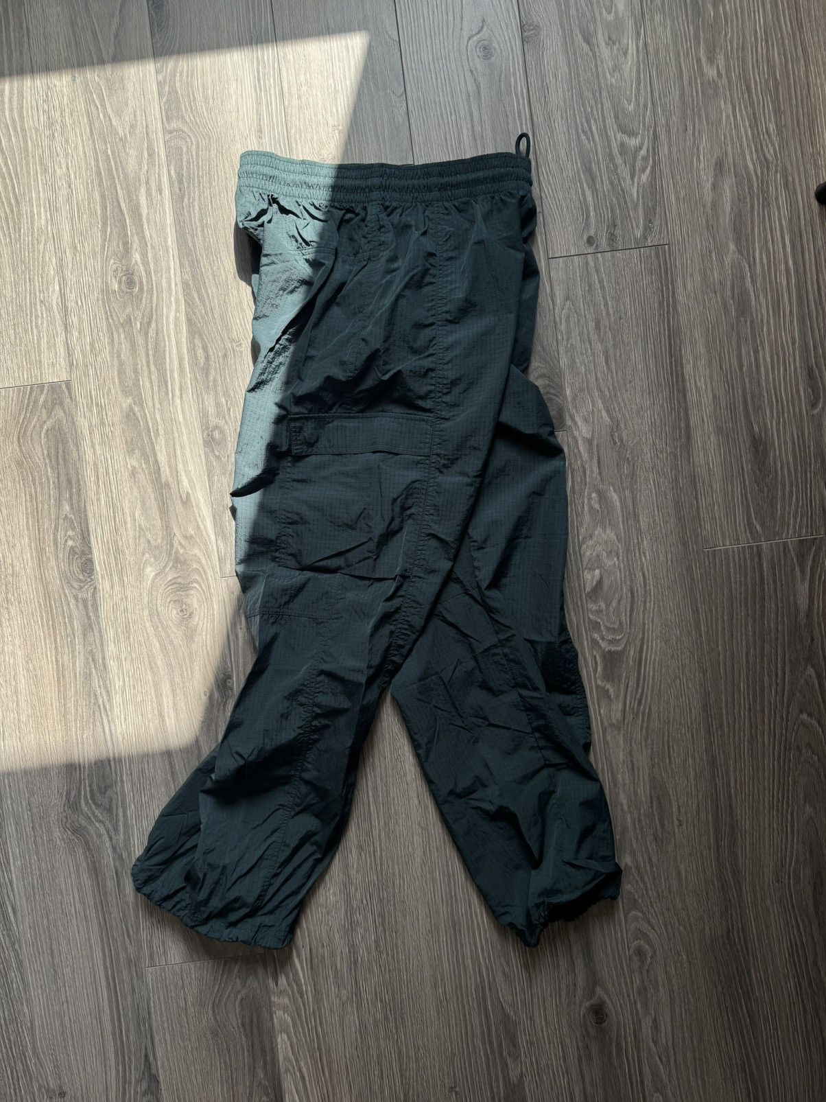 Nike Nike Woven Cargo Buggy Parashute Sweatpants in Deep Green L Size 34" / US 12 / IT 48 - 6 Thumbnail