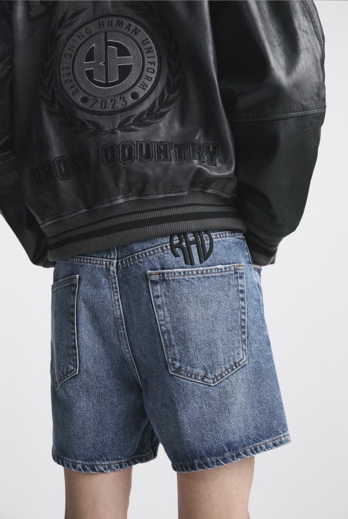 Rhude × Zara NEW RHUDE x Zara Rhuigi Denim Shorts NWT men’s size 32 Size US 32 / EU 48 - 5 Thumbnail