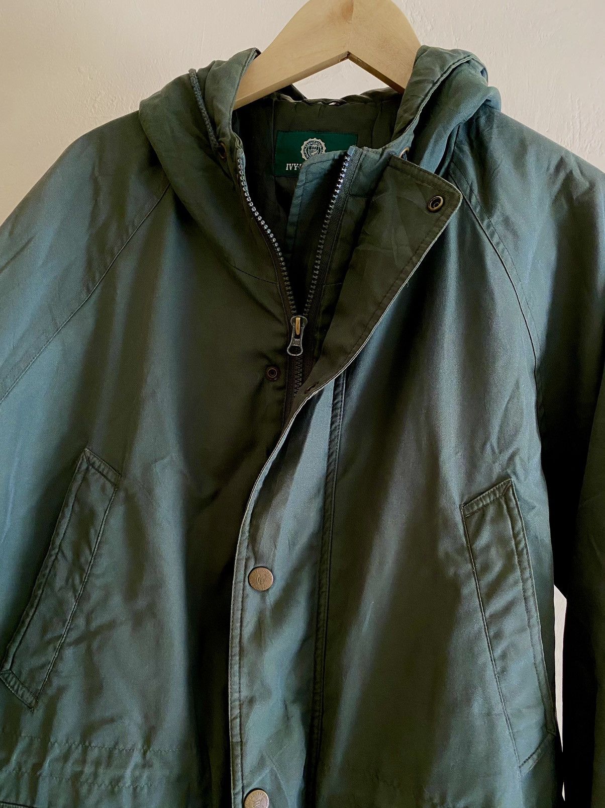 Japanese Brand Ivy Brothers Green Parka Size US M / EU 48-50 / 2 - 3 Thumbnail