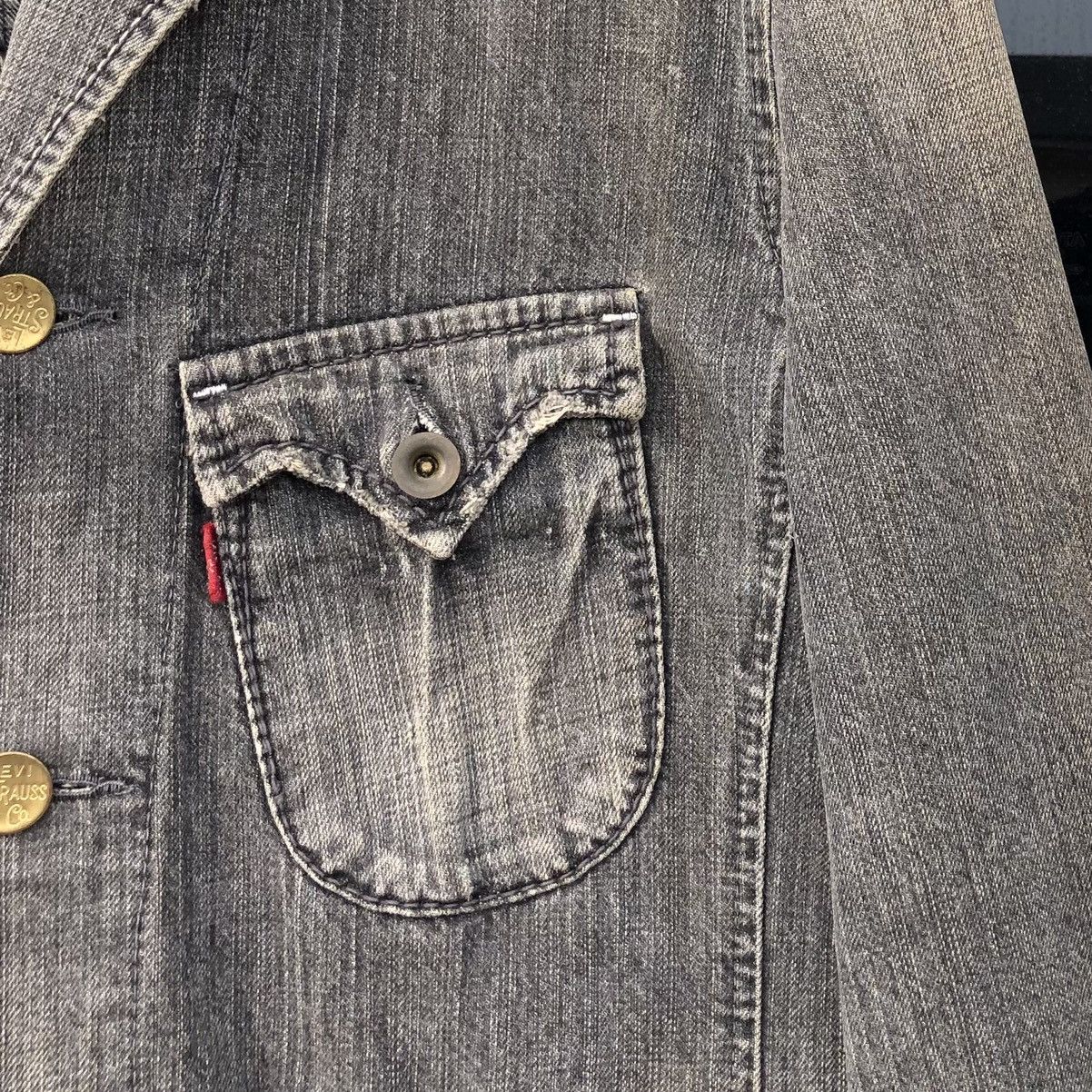 Levi's Vintage Clothing Vintage Levis Redloop Chore Denim Jacket Size US M / EU 48-50 / 2 - 5 Thumbnail