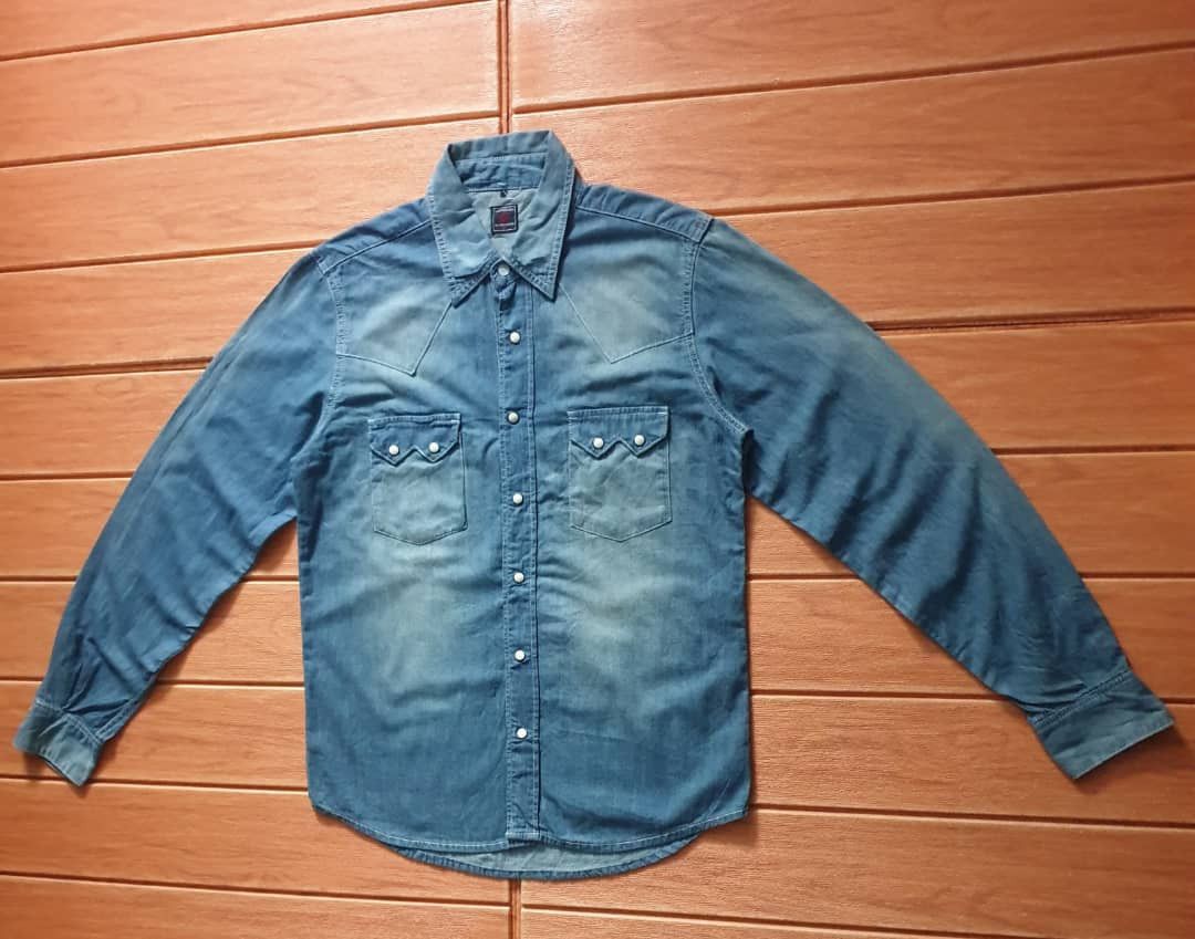 URBAN RESEARCH DOORS Urban research doors blue colour Western Shirt Size US M / EU 48-50 / 2 - 5 Thumbnail