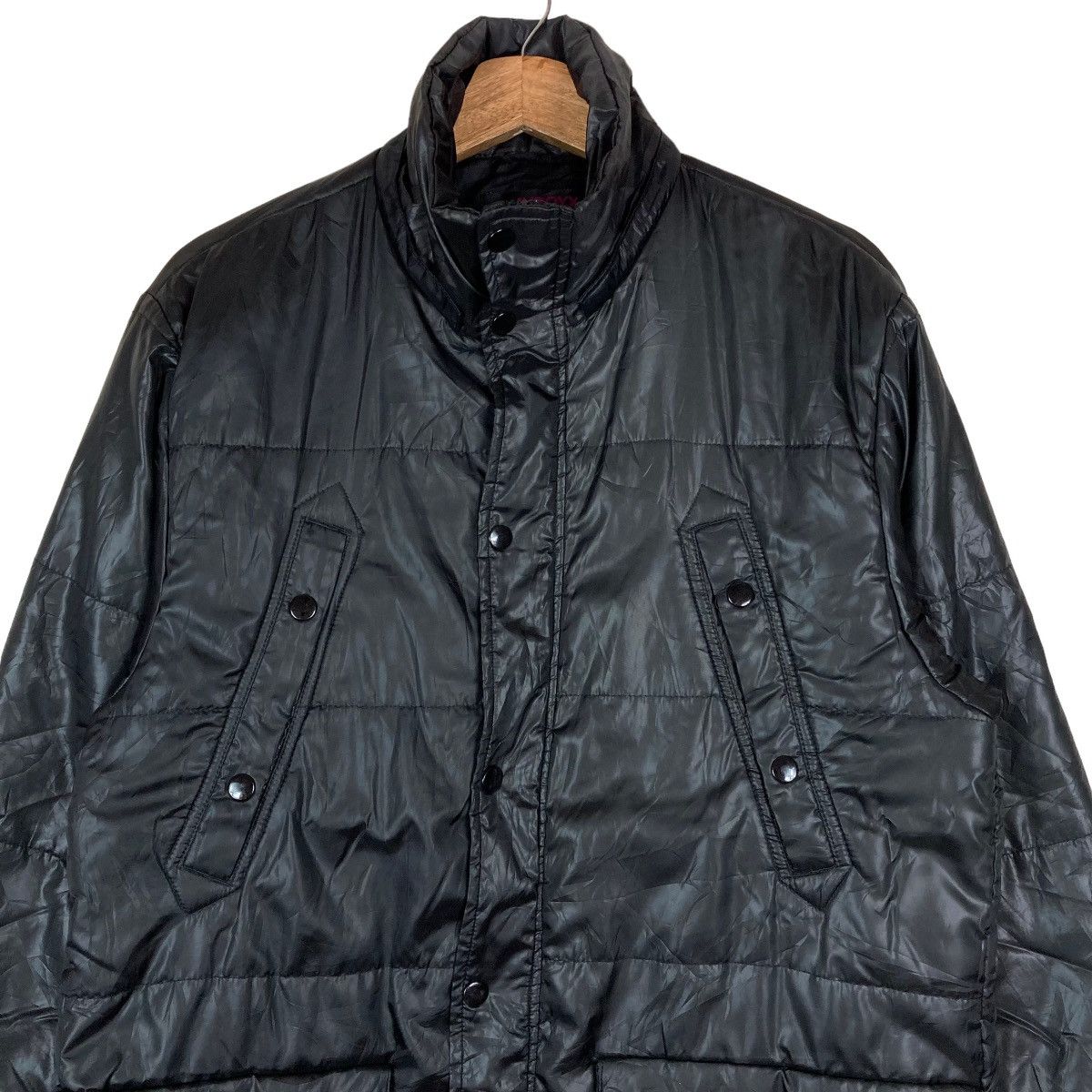 Playboy Vintage Playboy Light Puffer Snap Button Zipper Jacket Size US L / EU 52-54 / 3 - 2 Thumbnail