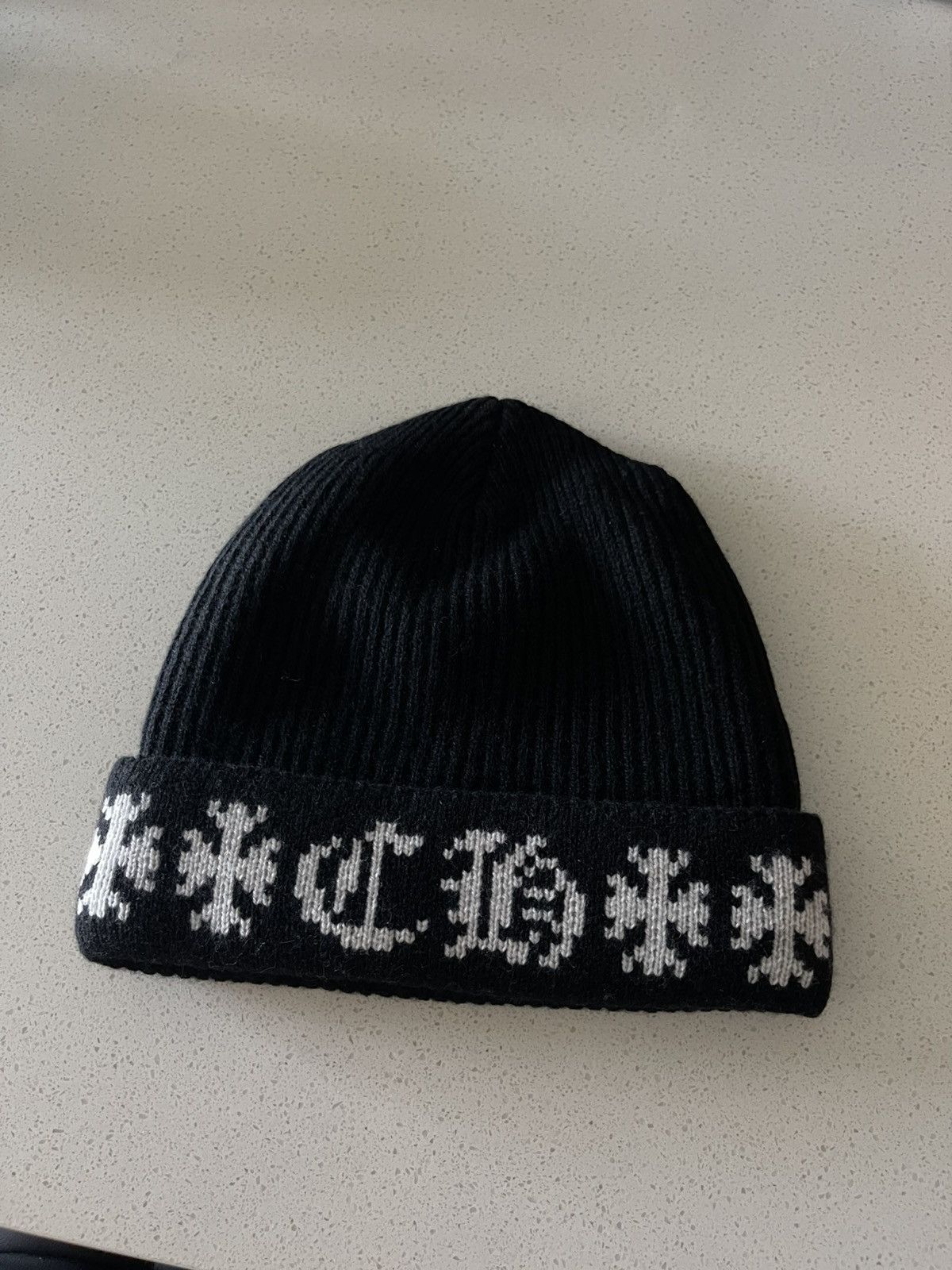 Chrome Hearts Chrome Hearts Cashmere Big Daddy Beanie Size ONE SIZE - 2 Thumbnail