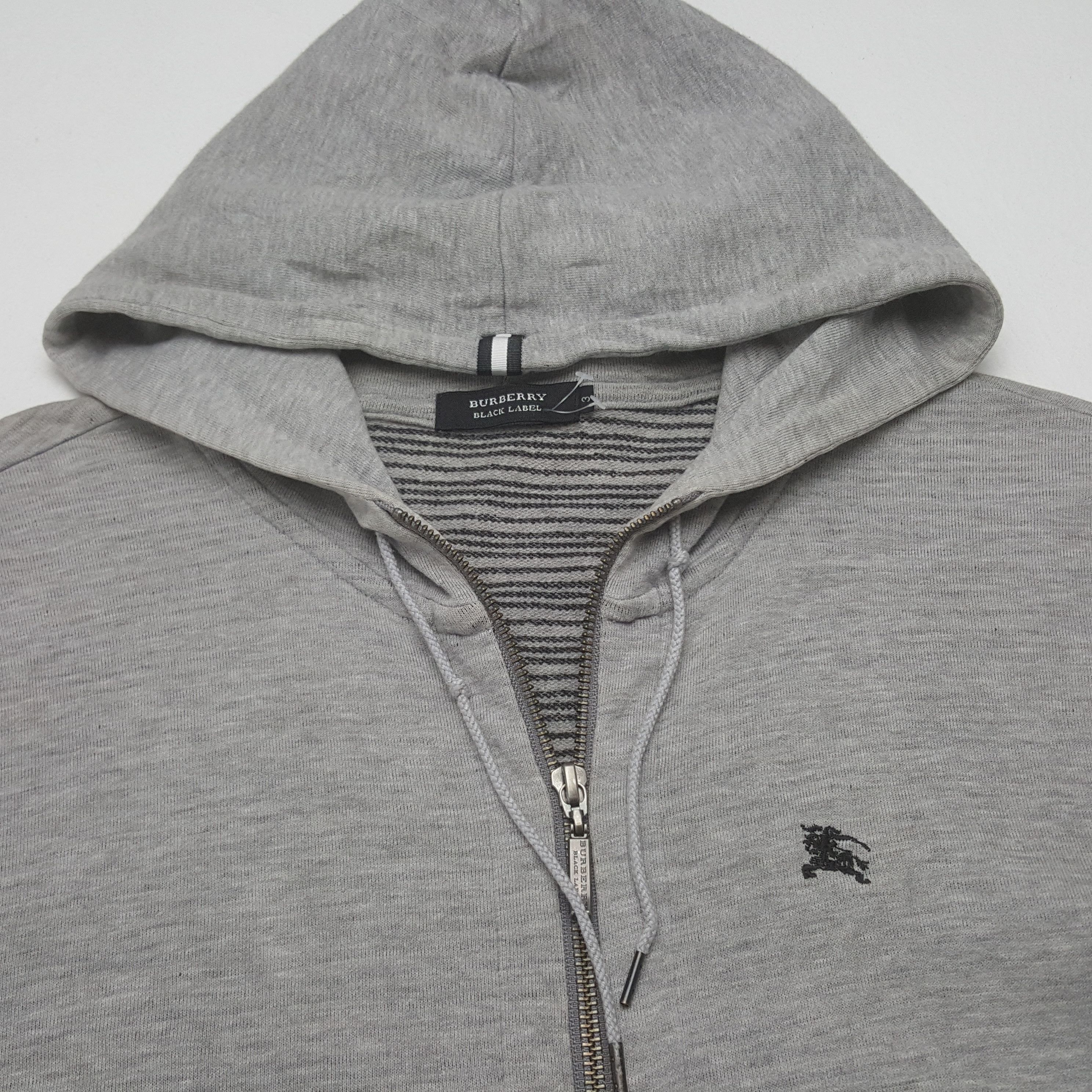 Burberry Burberry Black Label Custom Logo Zipper Jacket Hoodie Size US S / EU 44-46 / 1 - 5 Thumbnail