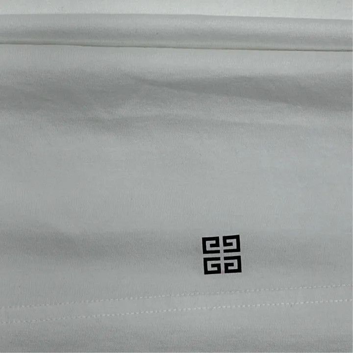 Givenchy Givenchy Givenchy White Logo Short Sleeve TShirt -2507 Size US M / EU 48-50 / 2 - 5 Thumbnail