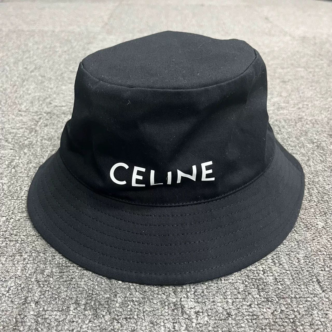 Celine Celine Classic Logo Print Bucket Hat Size ONE SIZE - 1 Thumbnail