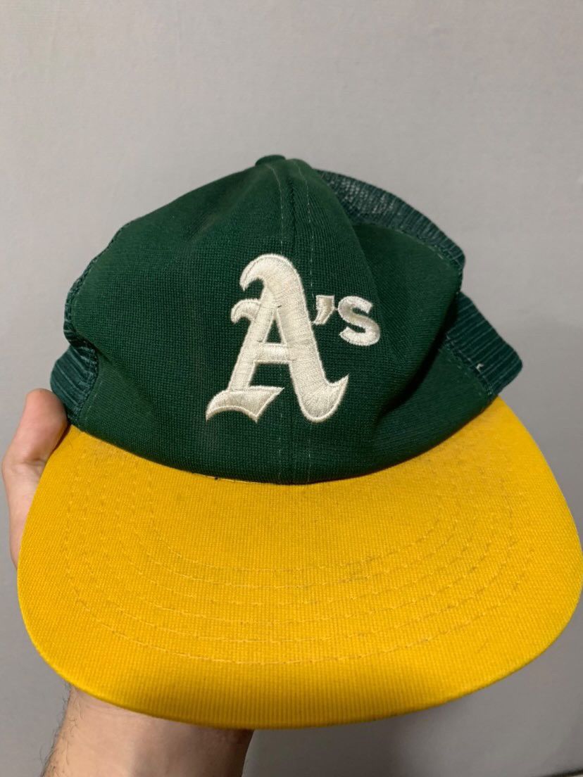 MLB × Vintage Vintage Oakland Athletics Hat Cap Size ONE SIZE - 4 Thumbnail