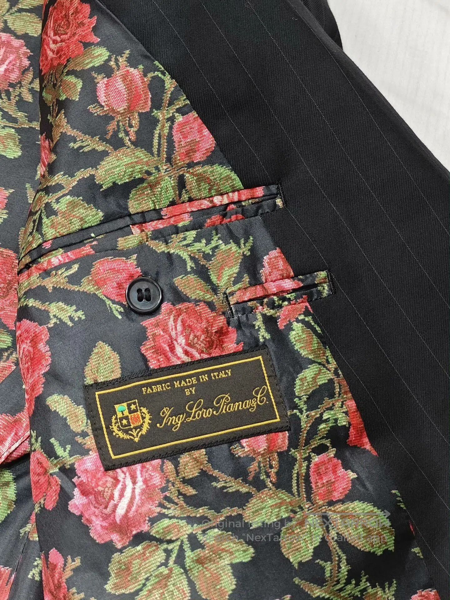 Custom Tailored Italian Wool Blazer.