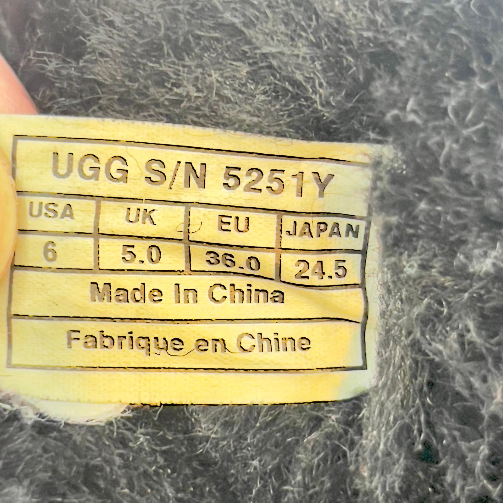 Ugg Ugg Australia Sheepskin Leather Boots High Ankle Woman's 6 Size US 6 / IT 36 - 6 Thumbnail
