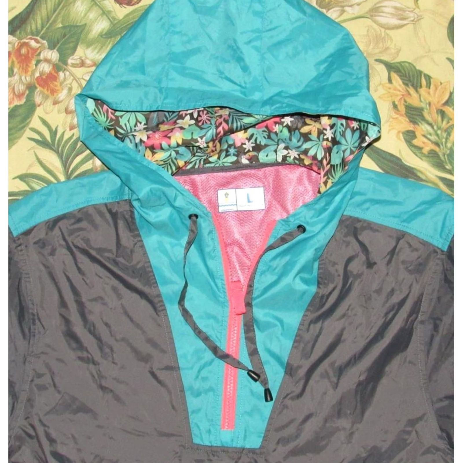 Chubbies CHUBBIES Grey Anorak Windbreaker Jacket Large L Mens Size US L / EU 52-54 / 3 - 2 Thumbnail