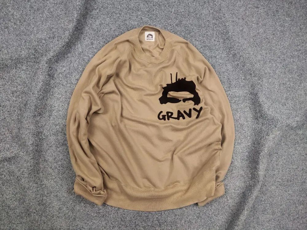 Vintage Gravy Alien Workshop Style Logo Sweatshirt Y2K Style