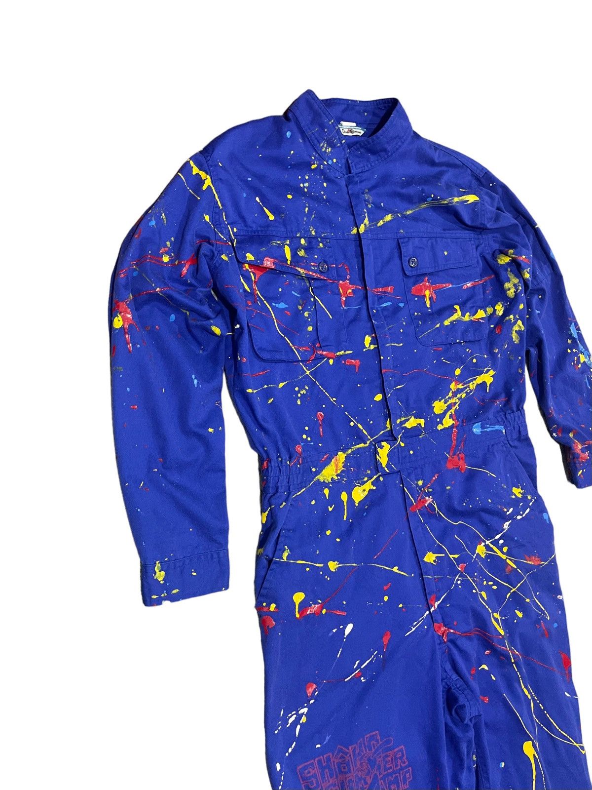 Vintage Vintage Double Diamond Paints Overall Worker Size US 37 - 6 Thumbnail