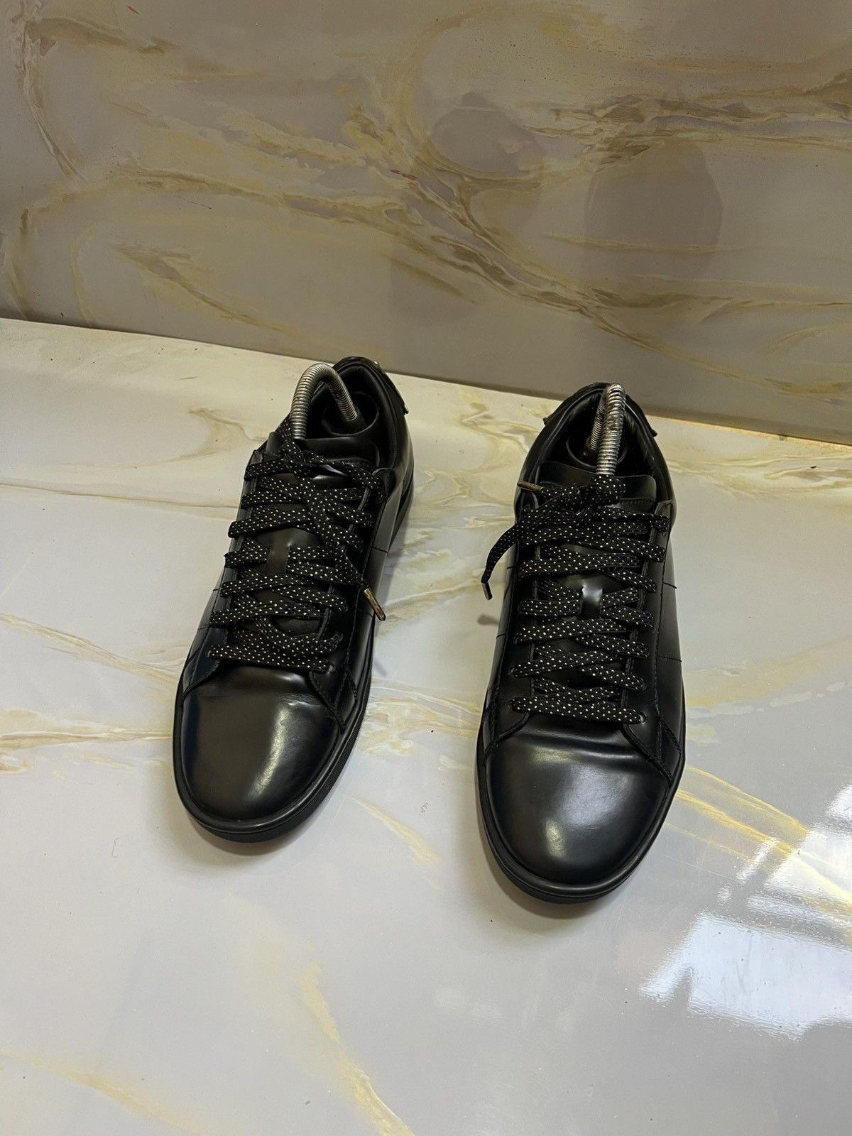 Saint Laurent Men's Leather Signature Court Lips SL/01