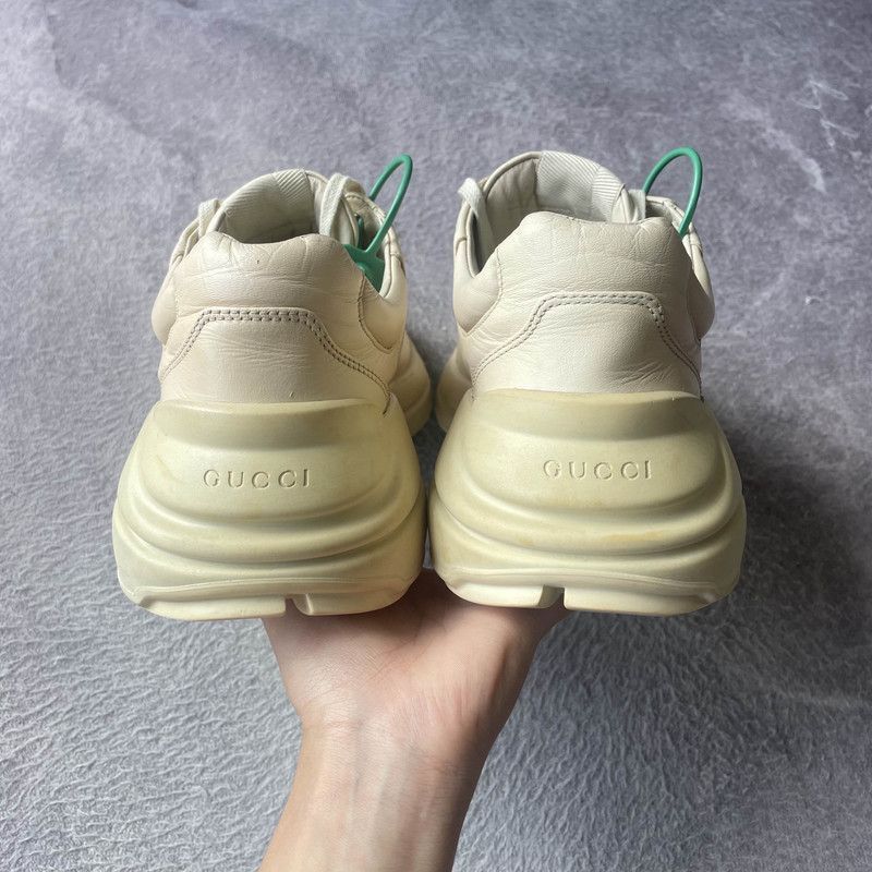 Gucci Gucci Rhyton Logo Low-Top Dad Sneakers - Size US 8.5 / EU 41-42 - 3 Thumbnail