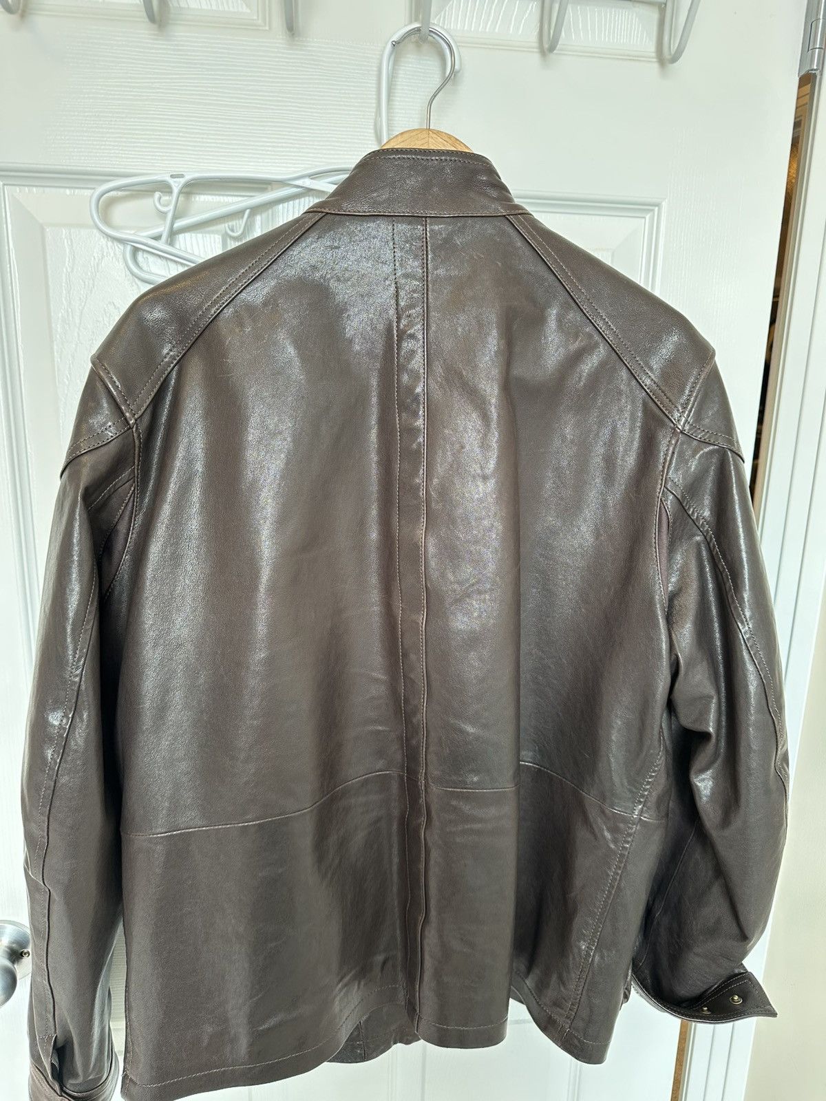 Coach Men’s Coach Leather Jacket Size US L / EU 52-54 / 3 - 5 Thumbnail
