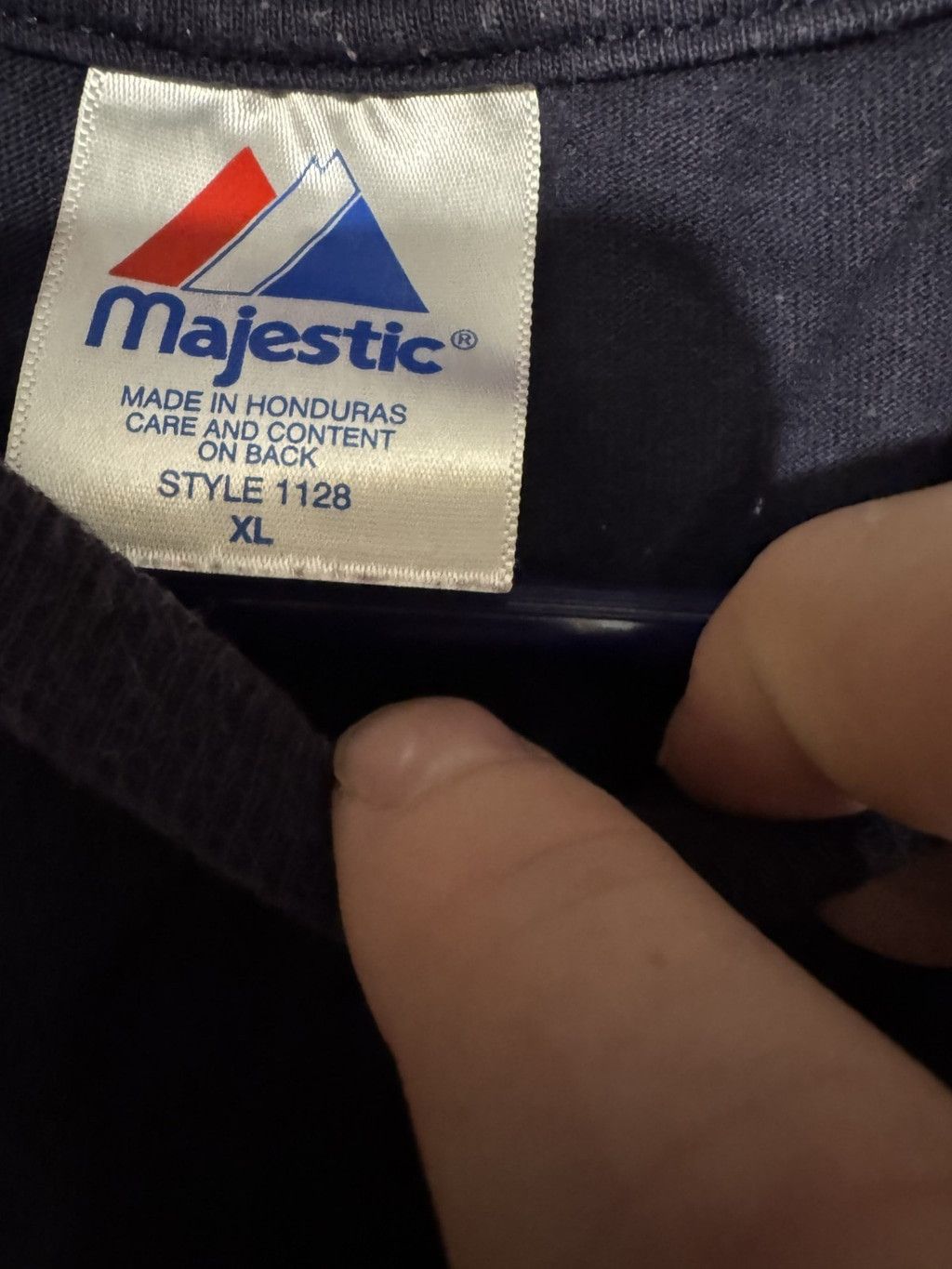 Majestic Boston Red Sox Majestic Short Sleeve Tee Men's XL Blue MLB Size US XL / EU 56 / 4 - 5 Thumbnail