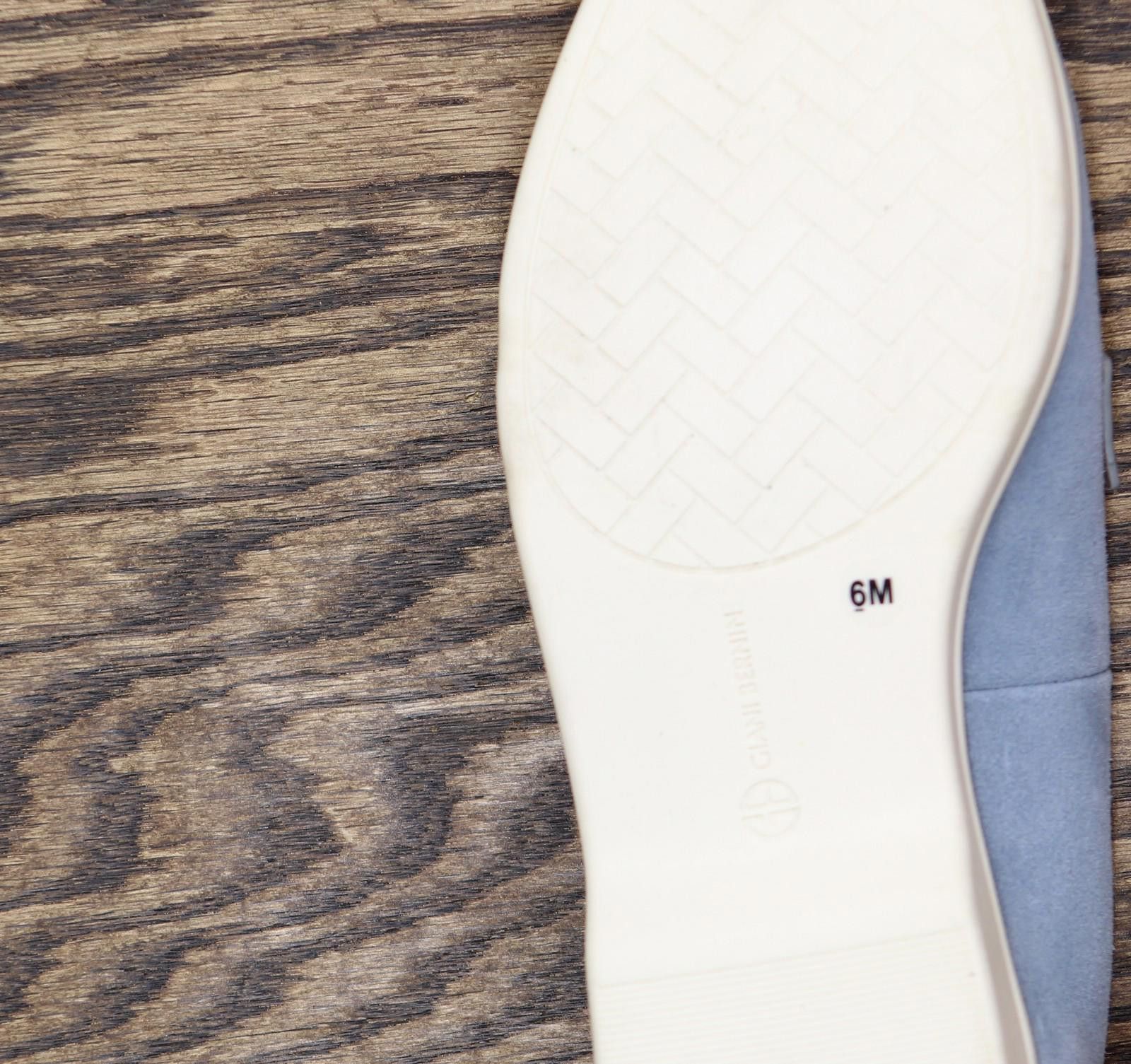 Giani Bernini Giani Bernini Womens Memory Foam Loafers Light Blue Suede 6m Size US 6 / IT 36 - 6 Thumbnail