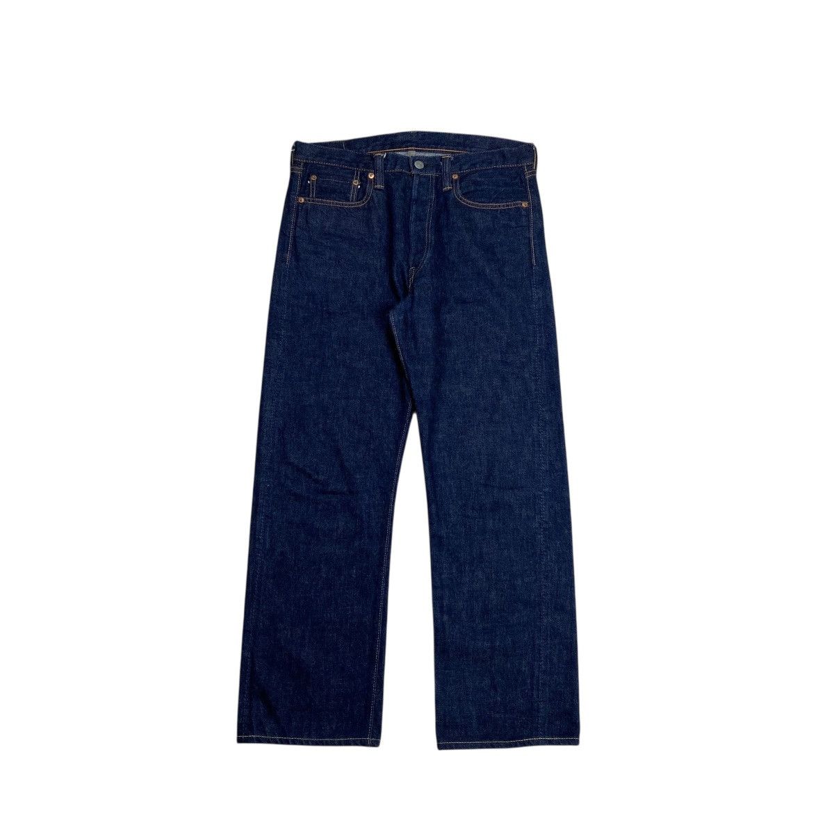 Full Count & Co. Fullcount Lot 1108 Slim Straight Selvedge Denim Pants Size US 31 - 1 Thumbnail
