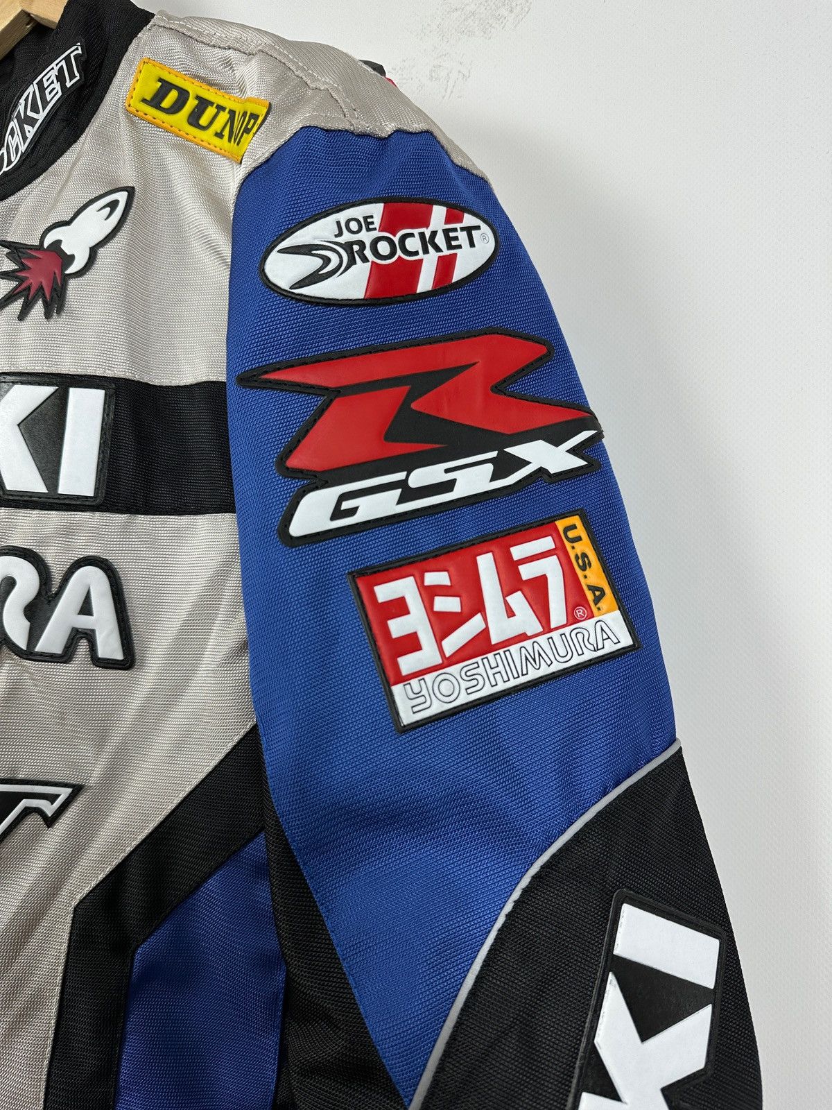 Formula 1 Vintage Suzuki Yoshi Mura Rocket Moto Racing Jacket Size US XL / EU 56 / 4 - 17 Thumbnail